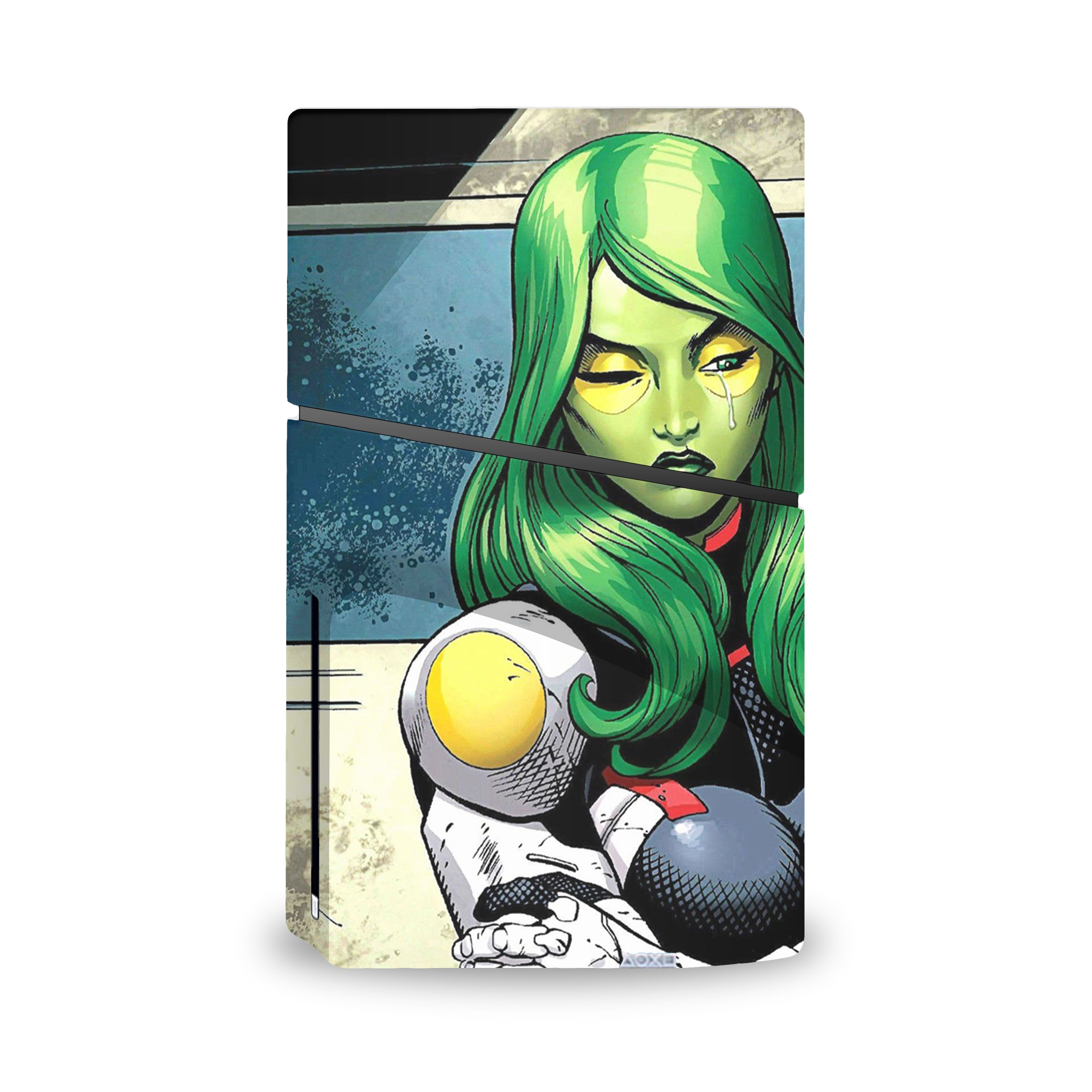 Celestial Assassin v3 PS5 Slim Skin - Comics-inspired design