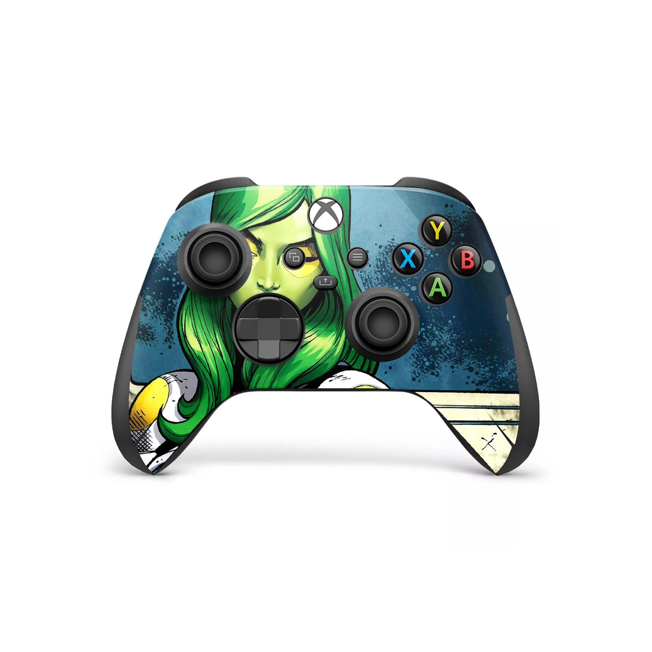 Celestial Assassin v3 Xbox Series Controller Skin - Comics-inspired design