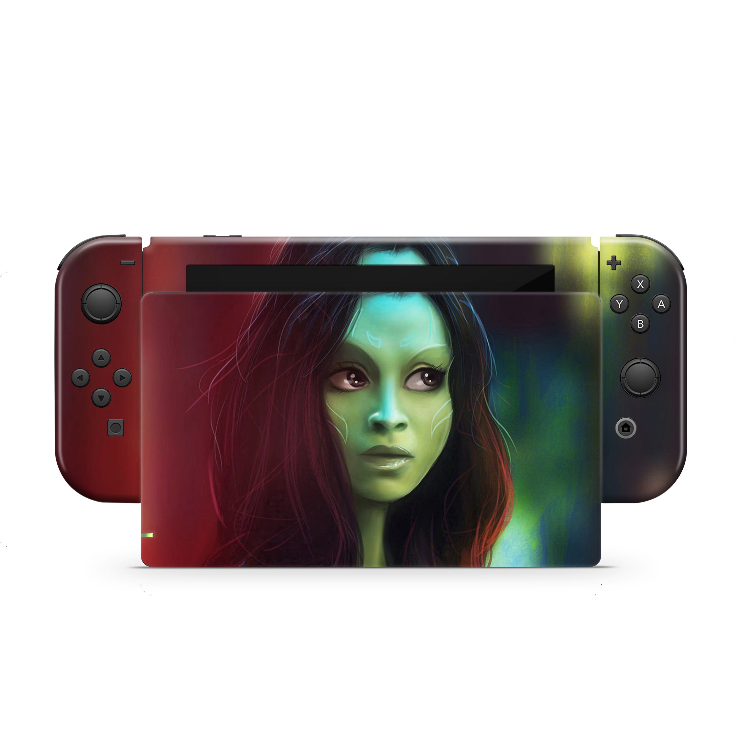 Celestial Assassin v4 Nintendo Switch Skin - Comics-inspired design