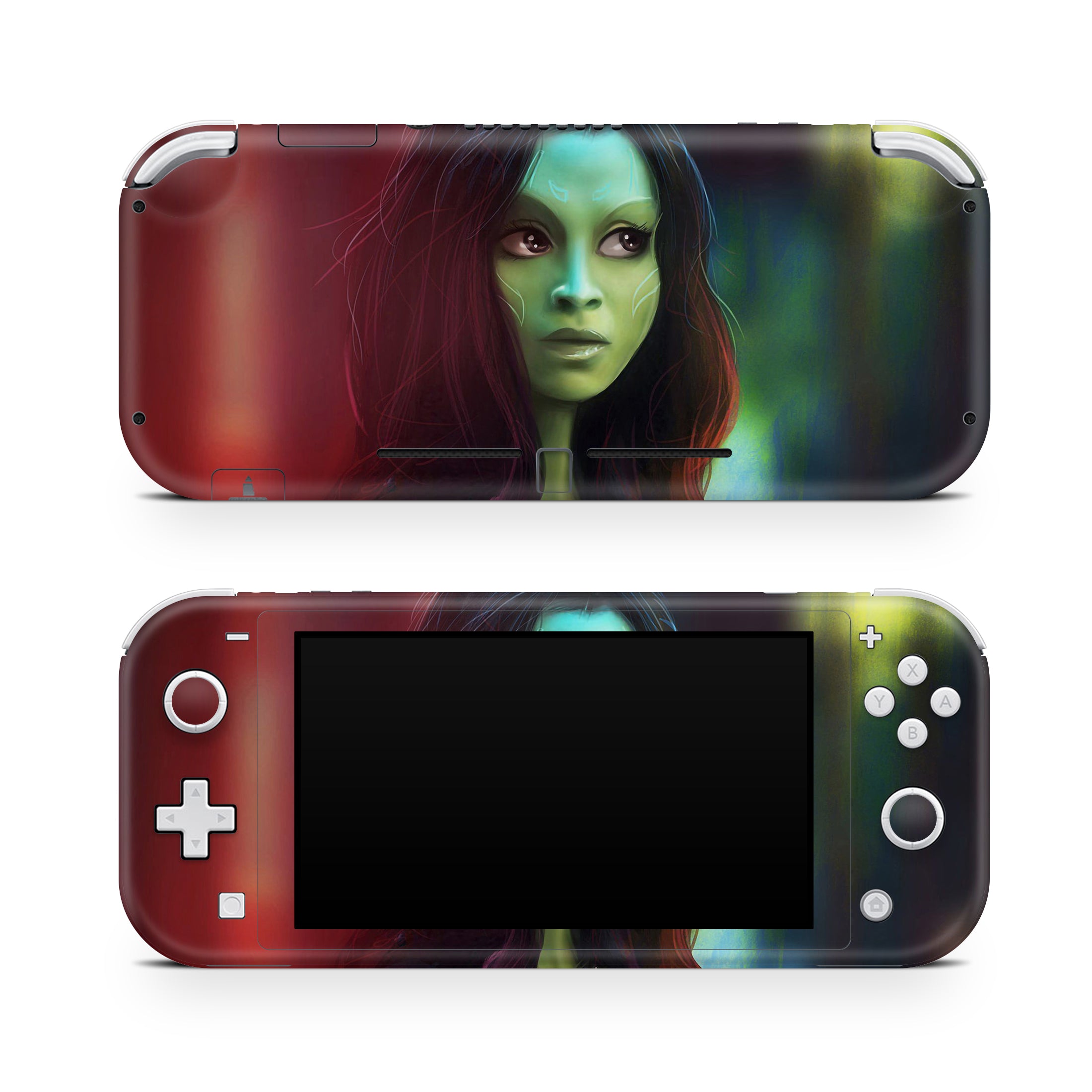 Celestial Assassin v4 Nintendo Switch Lite Skin - Comics-inspired design