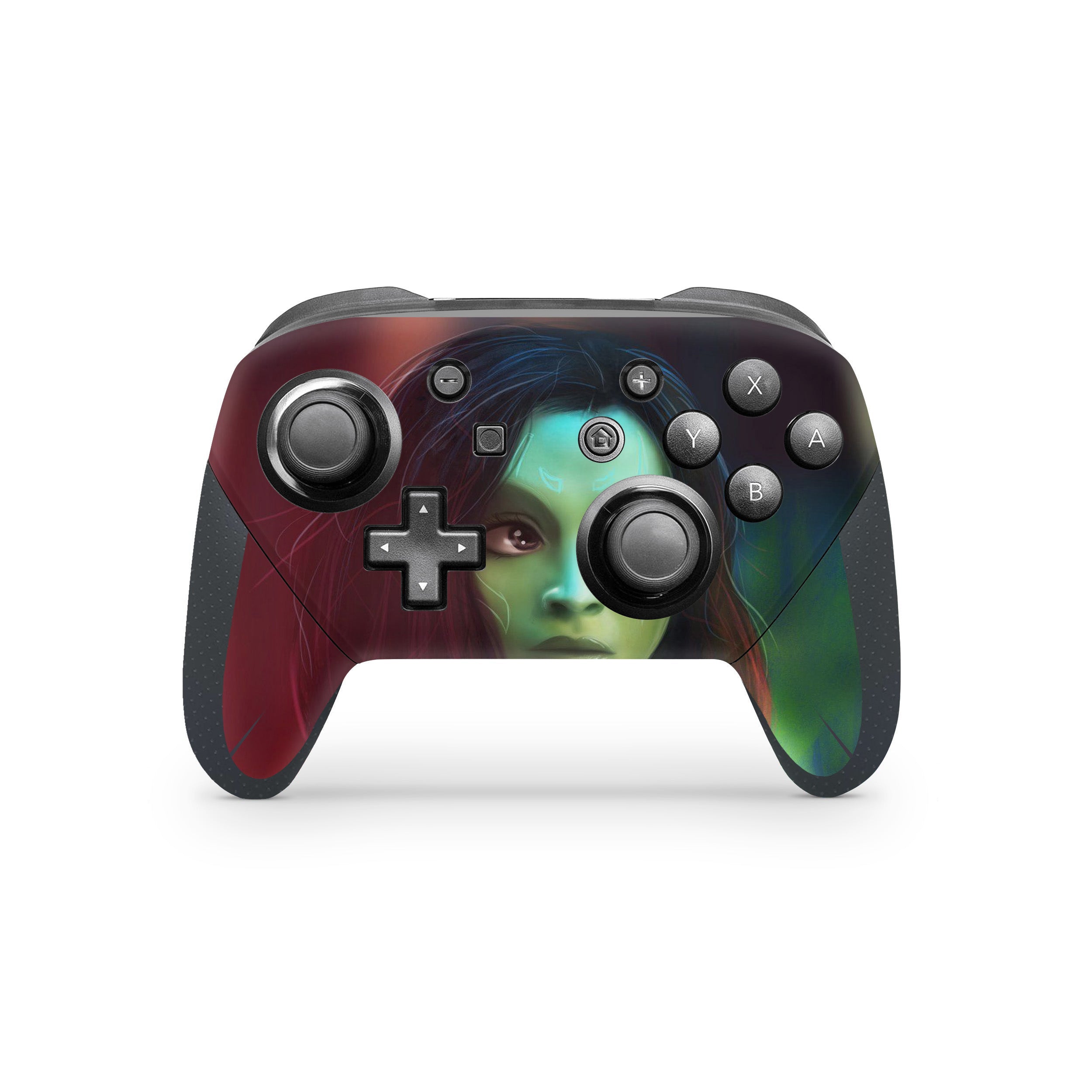 Celestial Assassin v4 Nintendo Switch Pro Controller Skin - Comics-inspired design