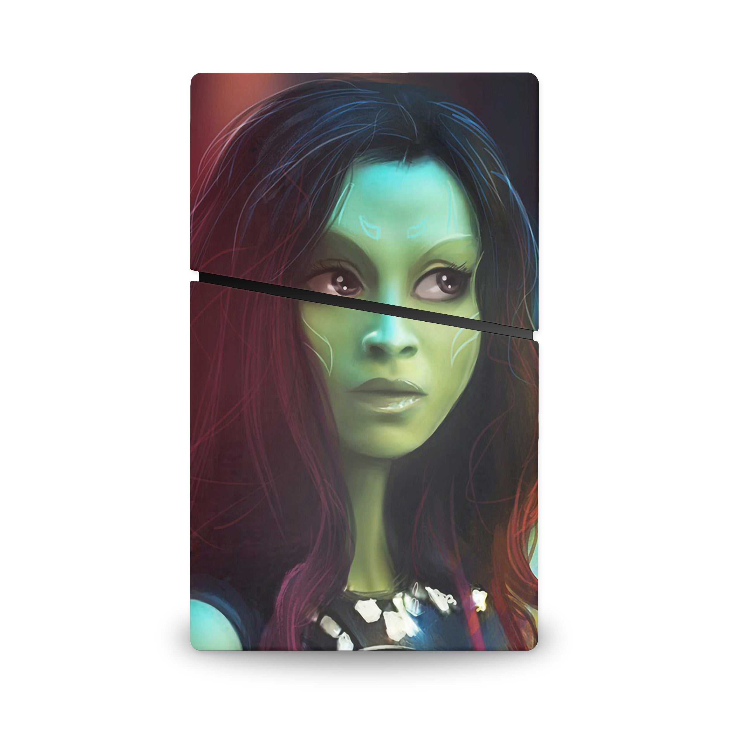 Celestial Assassin v4 PS5 Slim Digital Skin - Comics-inspired design