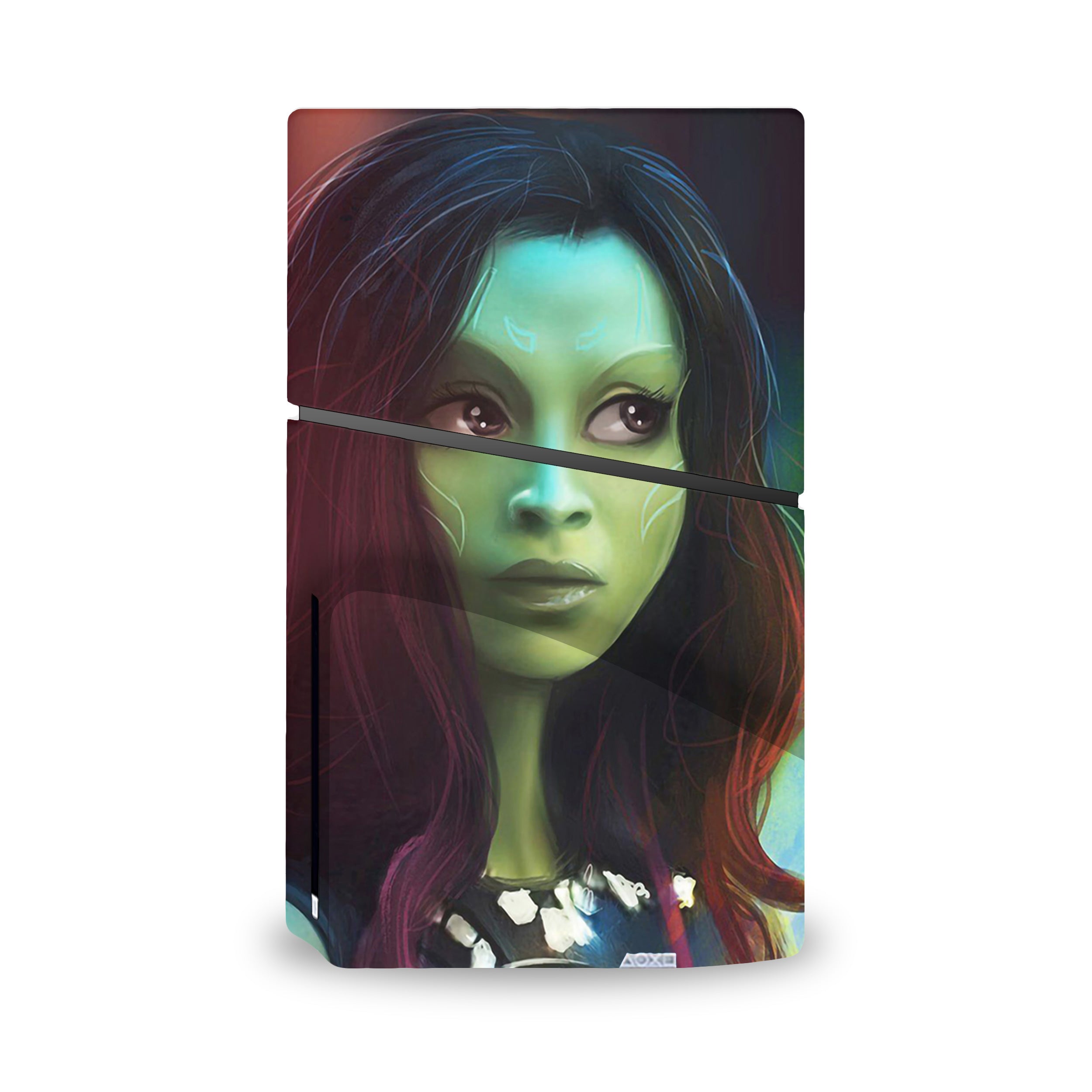 Celestial Assassin v4 PS5 Slim Skin - Comics-inspired design