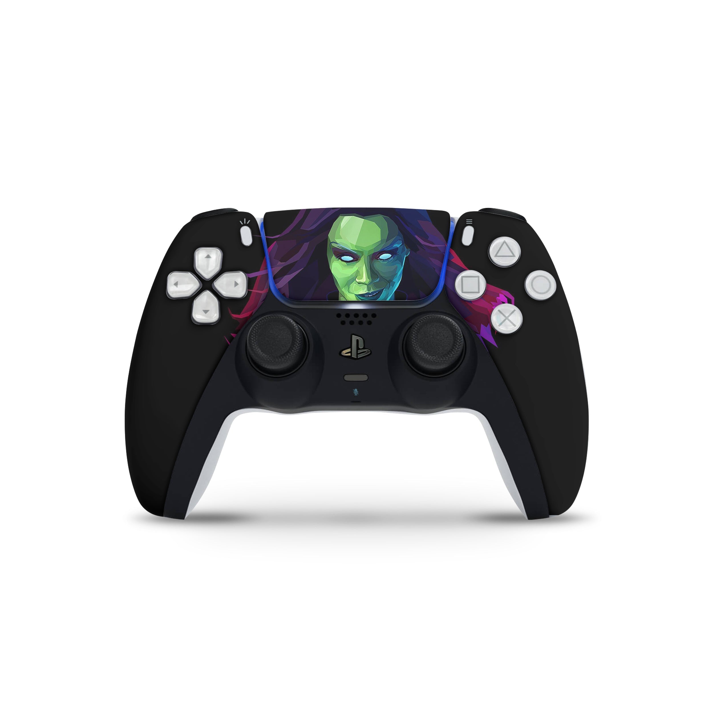 Celestial Assassin v5 PS5 Controller Skin - Comics-inspired design