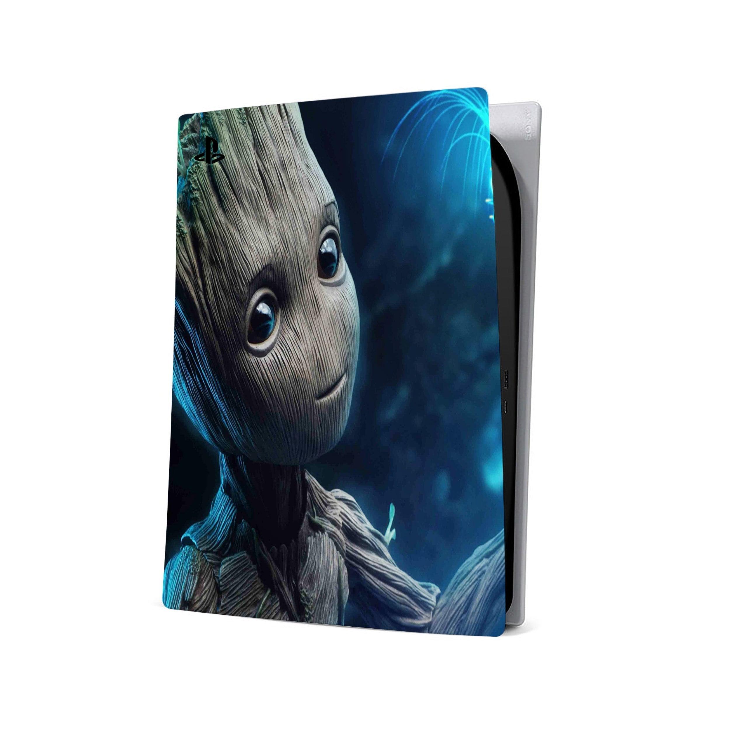 Forest Protector v1 PS5 Skin - Comics-inspired design