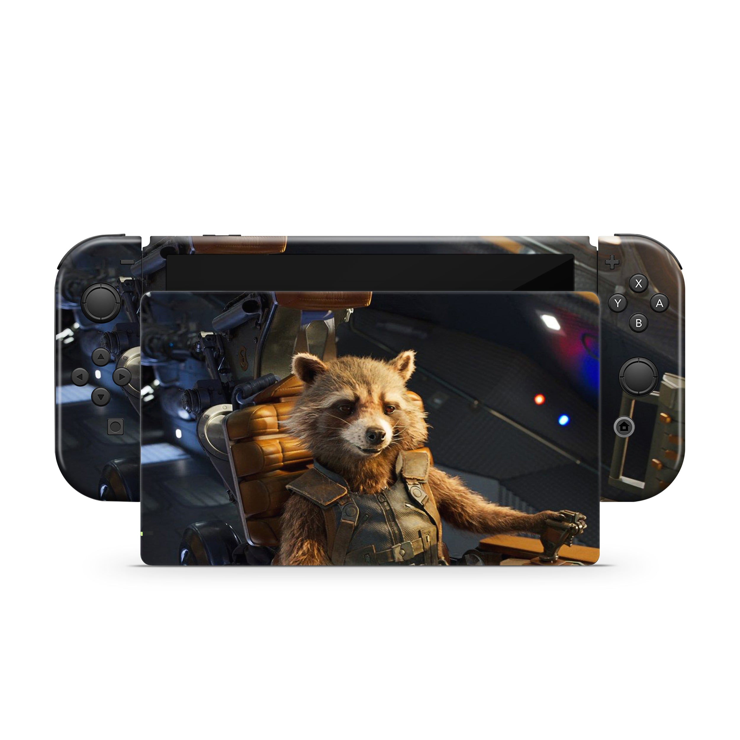 Cosmic Outlaw v2 Nintendo Switch OLED Skin - Comics-inspired design