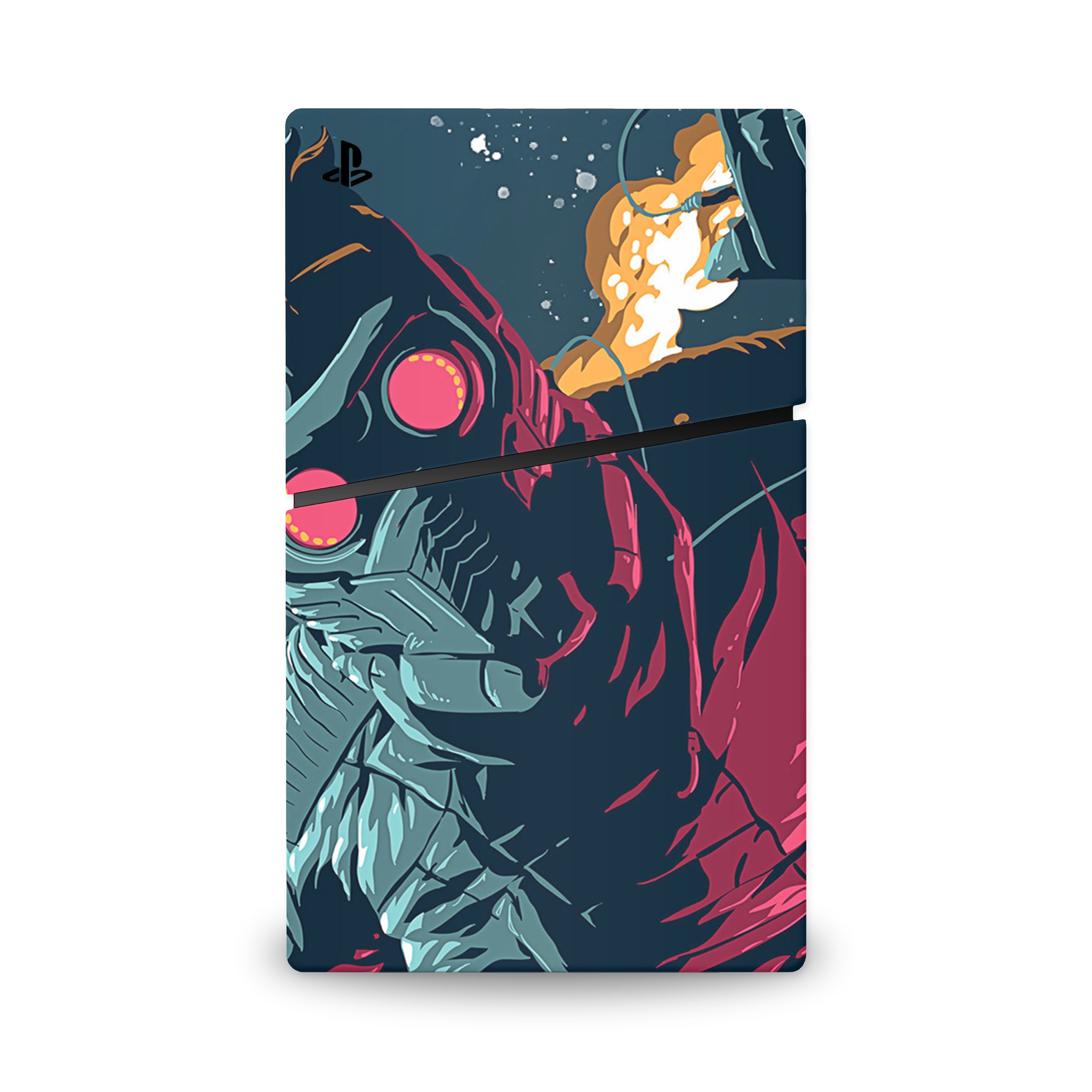 Galactic Outlaw v3 PS5 Slim Digital Skin - Comics-inspired design