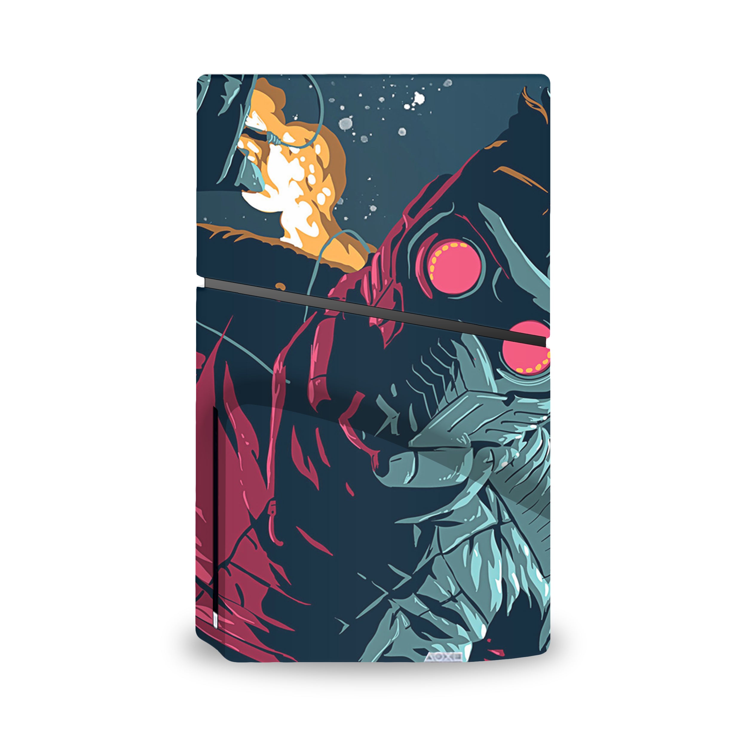 Galactic Outlaw v3 PS5 Slim Skin - Comics-inspired design