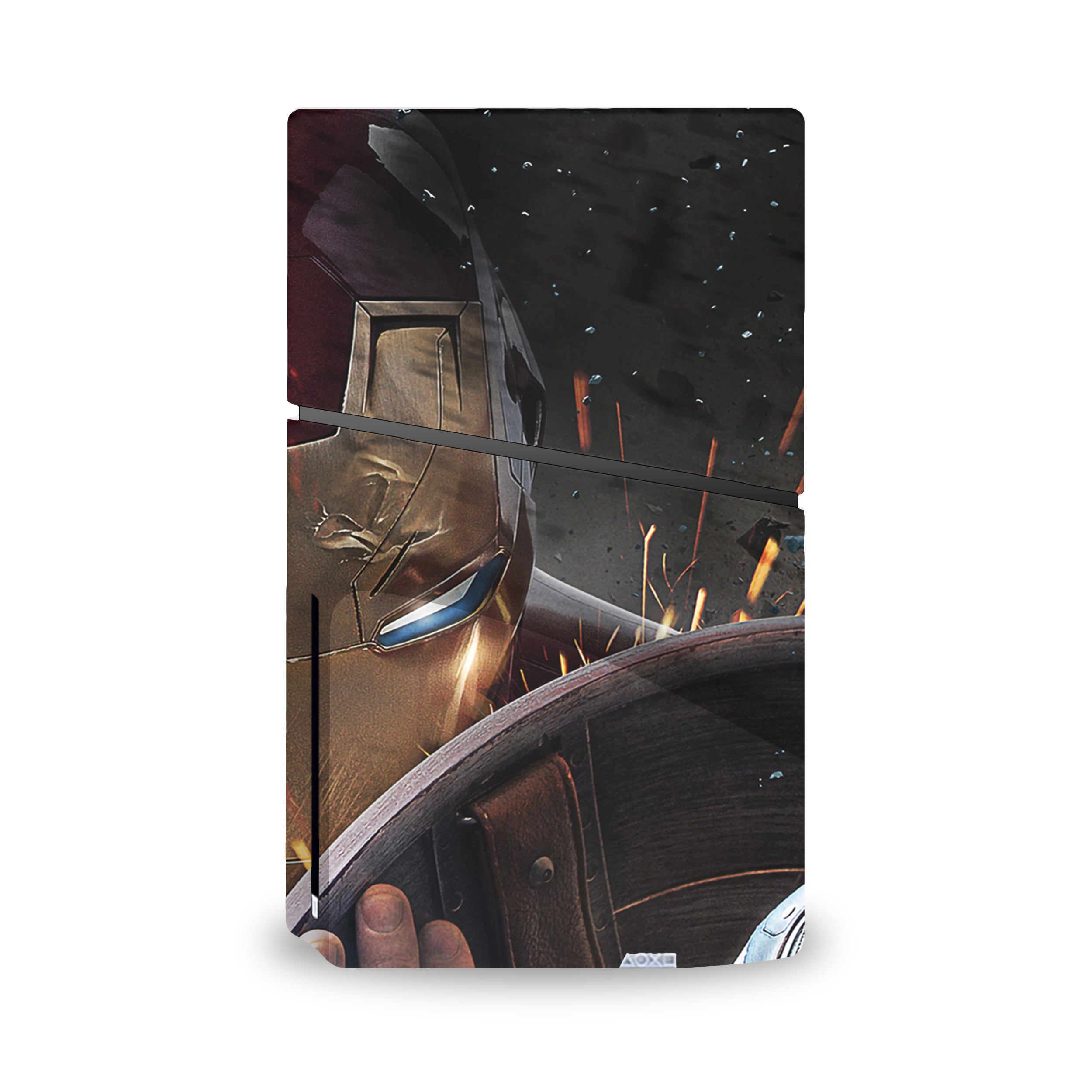 Techno Vanguard v1 PS5 Slim Skin - Comics-inspired design