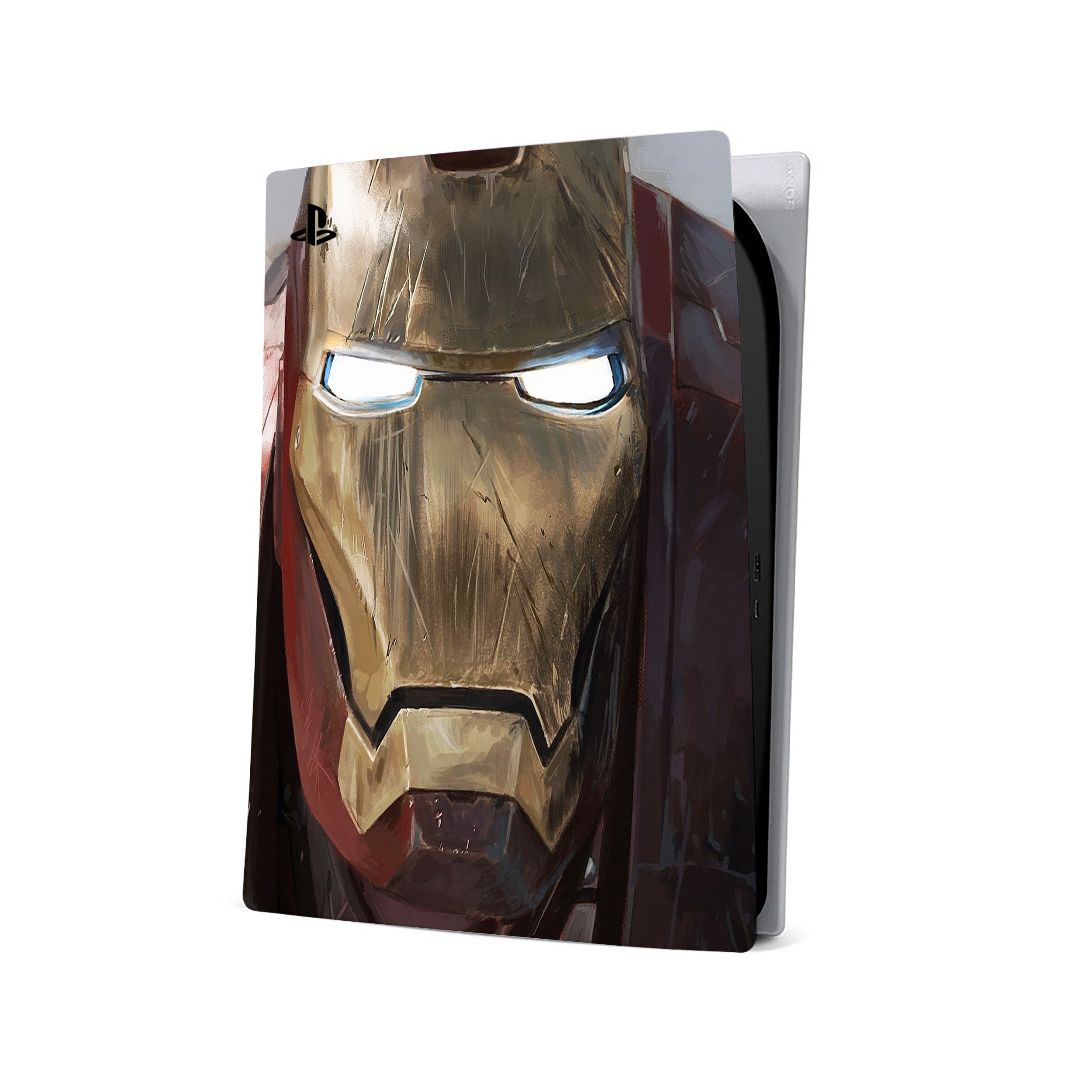 Techno Vanguard v4 PS5 Skin - Comics-inspired design