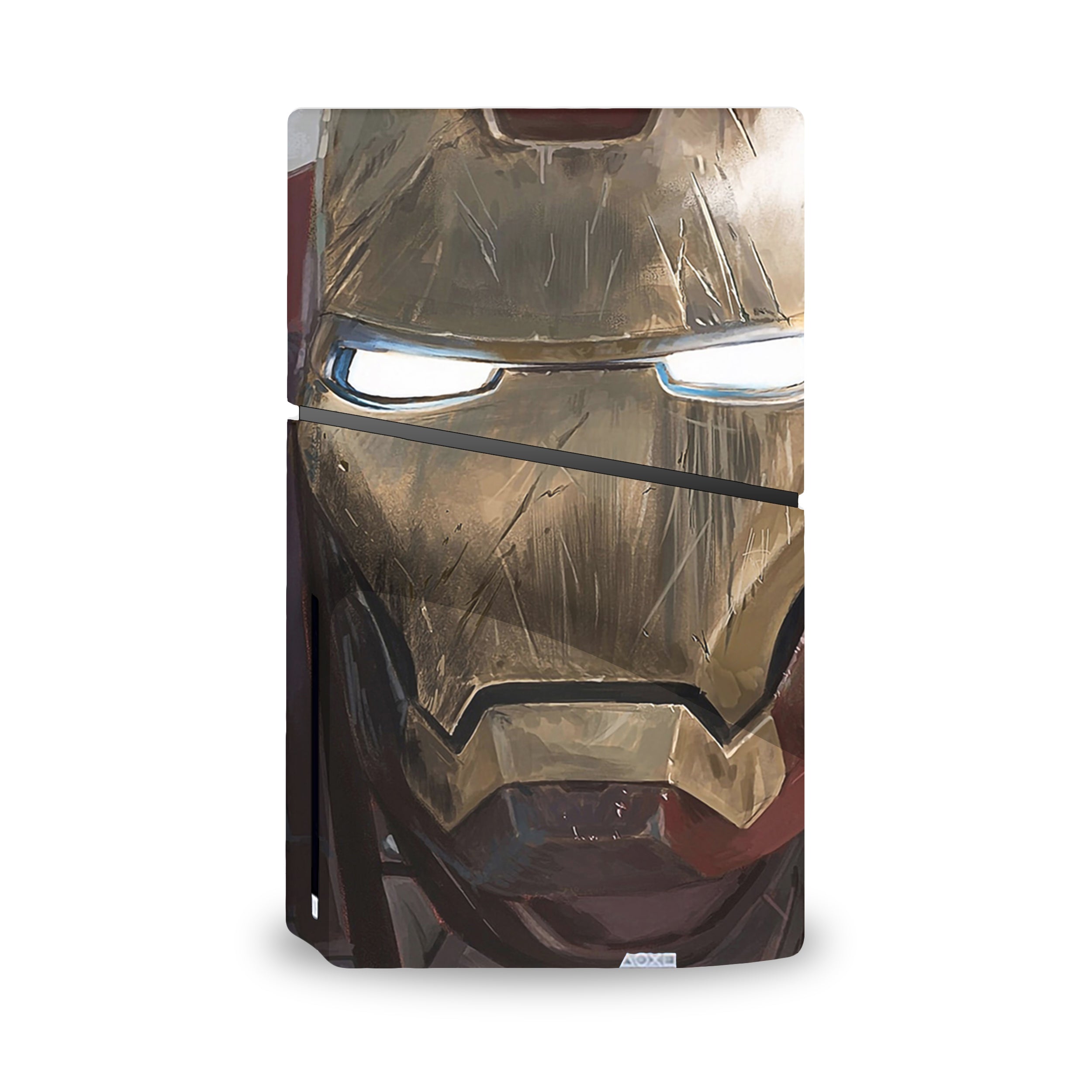 Techno Vanguard v4 PS5 Slim Skin - Comics-inspired design
