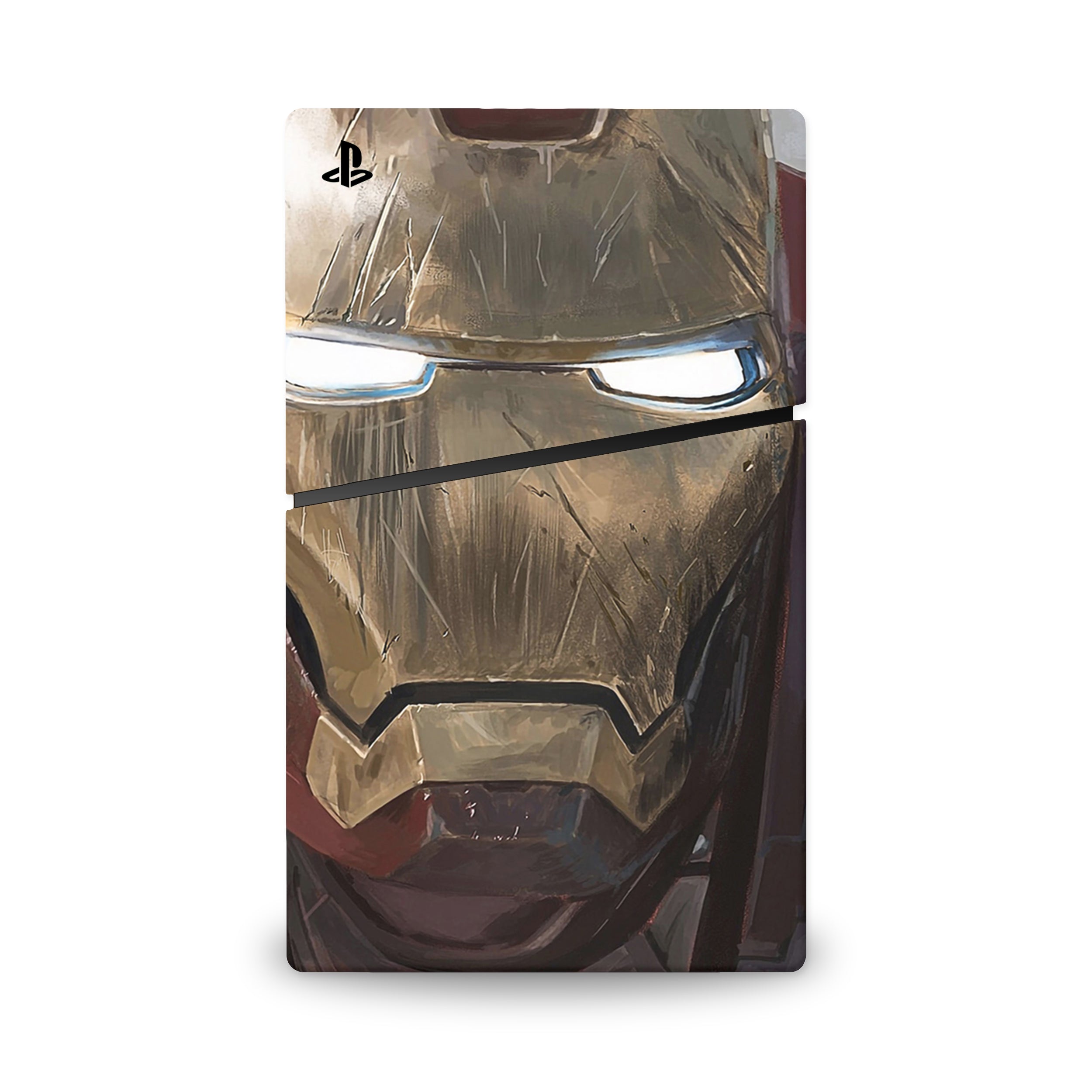 Techno Vanguard v4 PS5 Slim Skin - Comics-inspired design