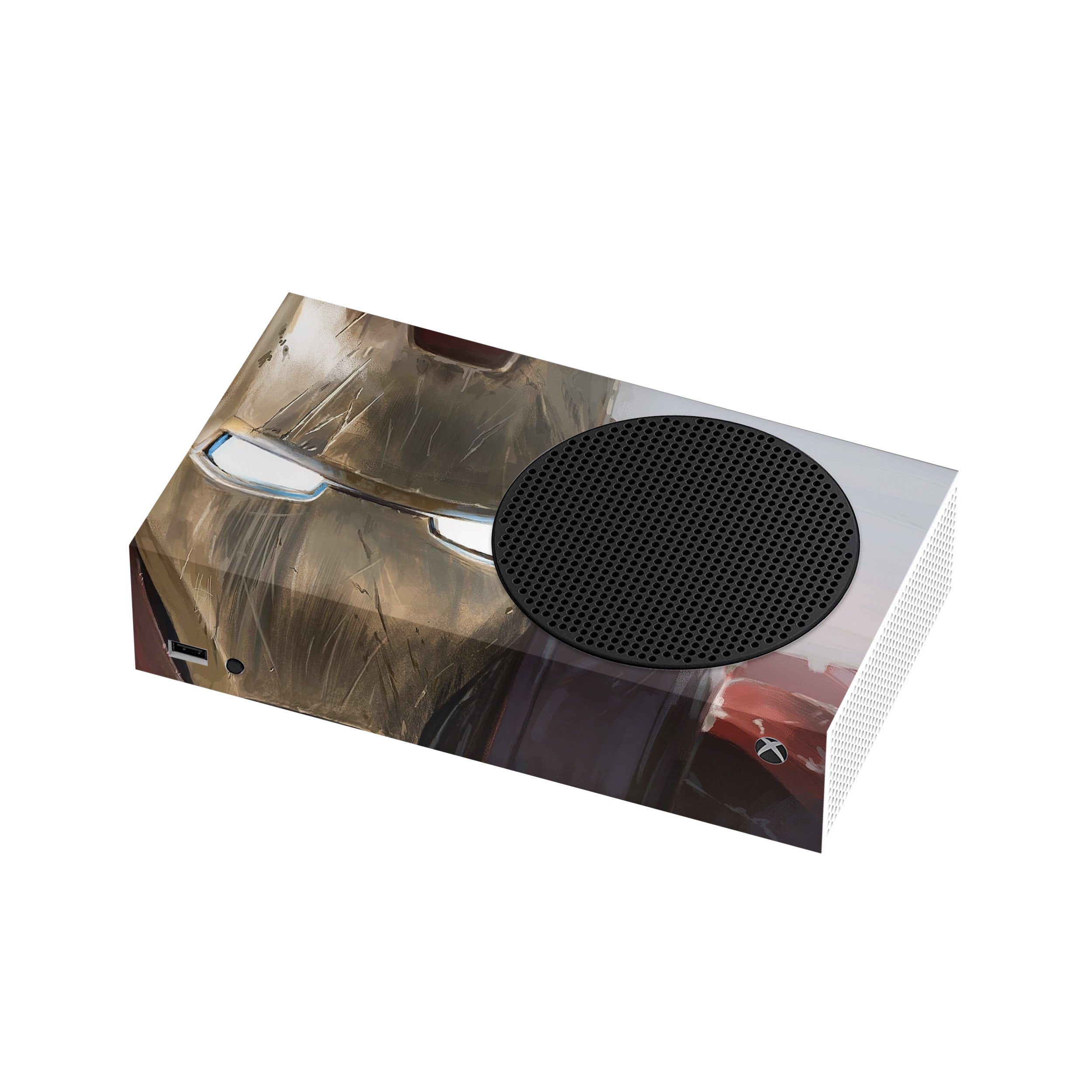 Techno Vanguard v4 Xbox Series S Skin - Comics-inspired design