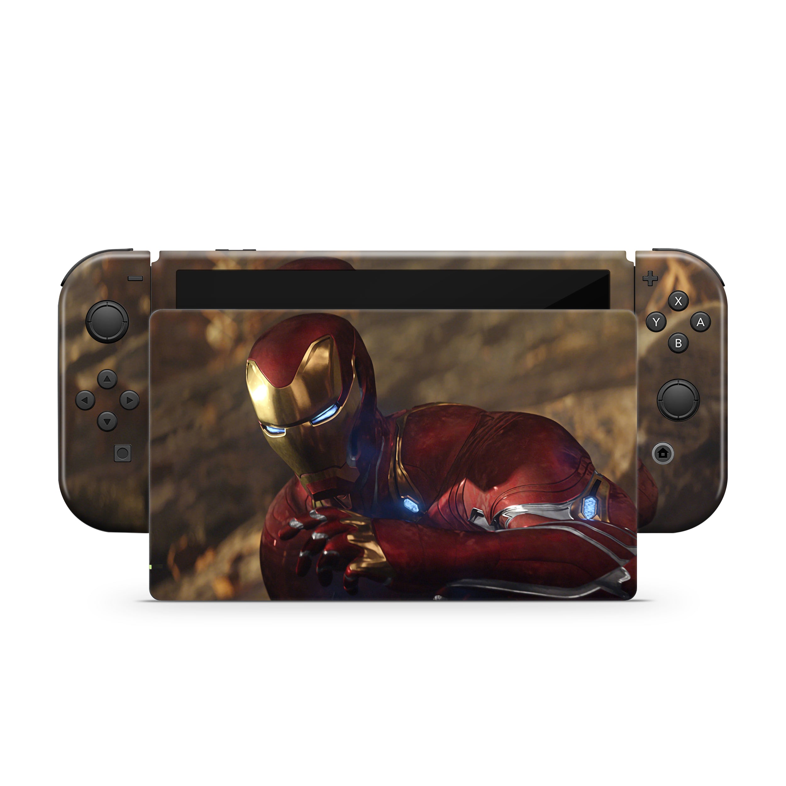 Techno Vanguard v8 Nintendo Switch OLED Skin - Comics-inspired design