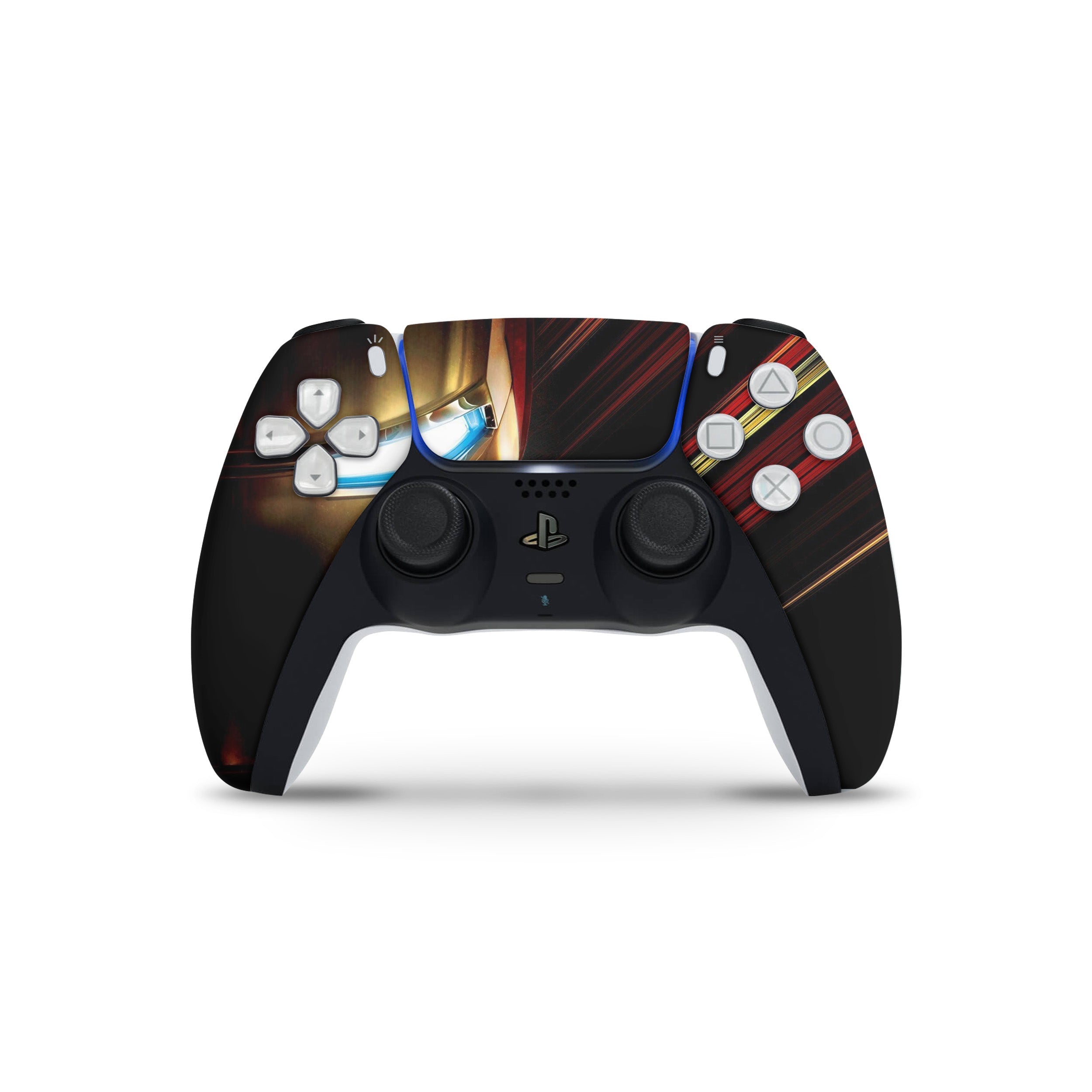 Techno Vanguard v9 PS5 Controller Skin - Comics-inspired design