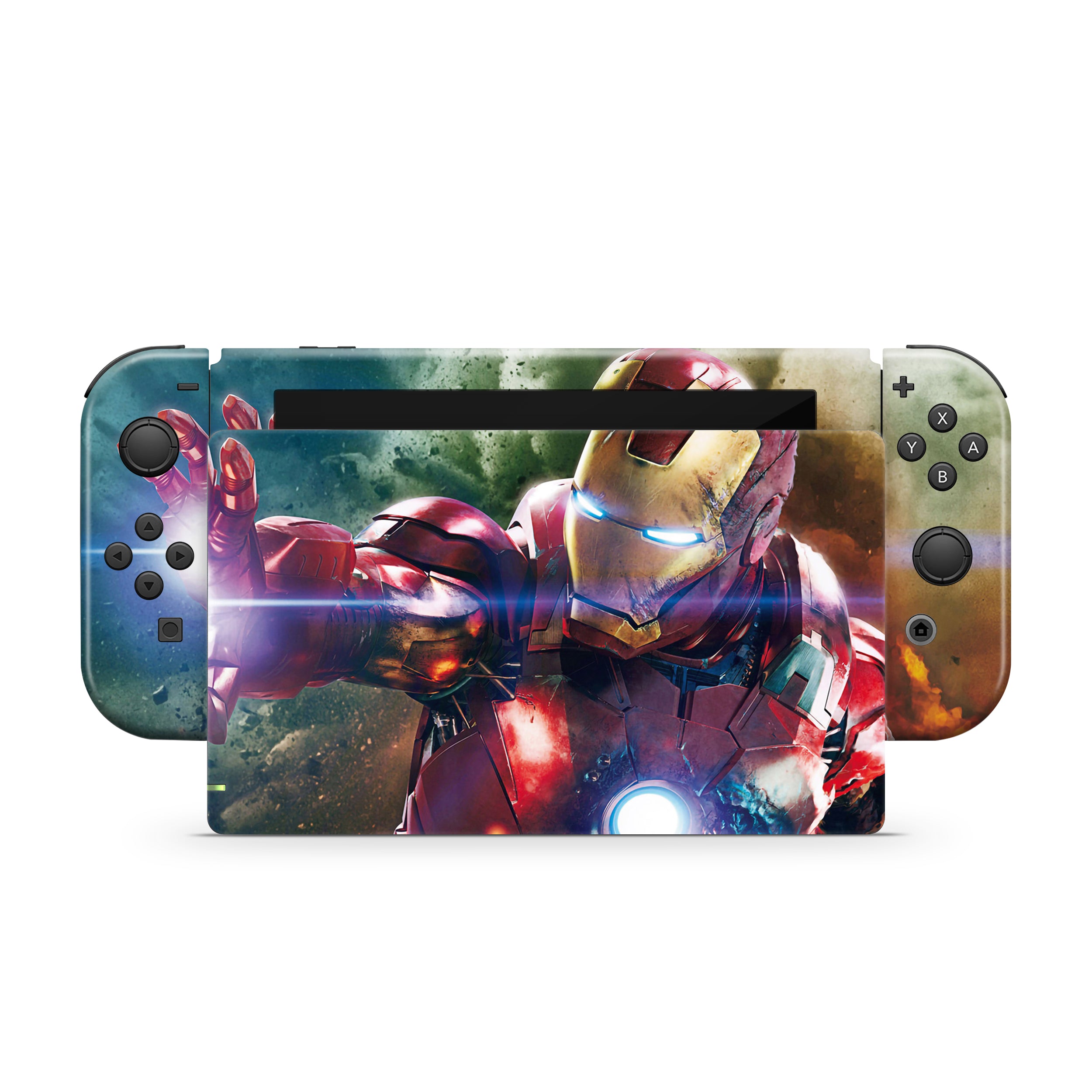 Techno Vanguard v10 Nintendo Switch Skin - Comics-inspired design