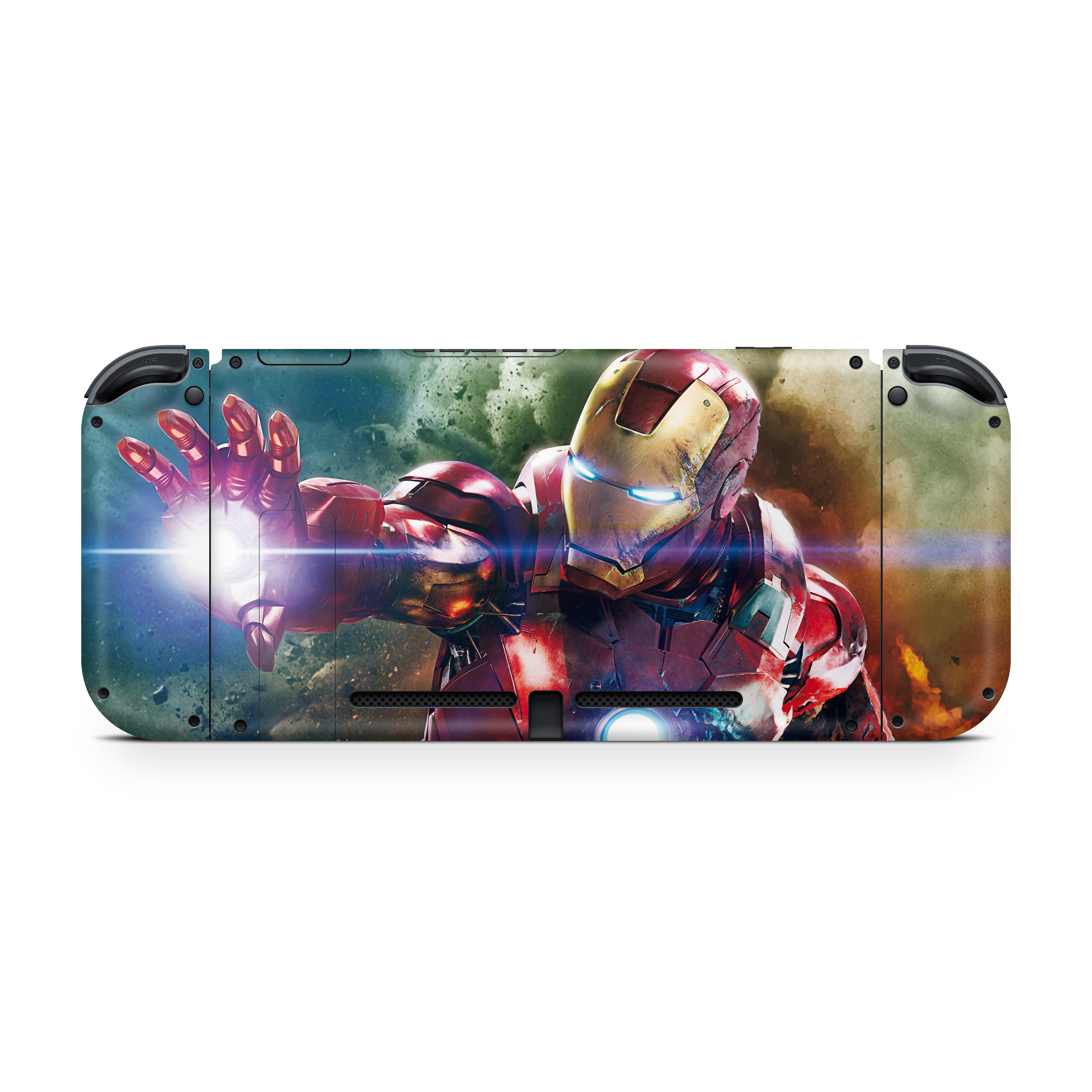 Techno Vanguard v10 Nintendo Switch OLED Skin - Comics-inspired design