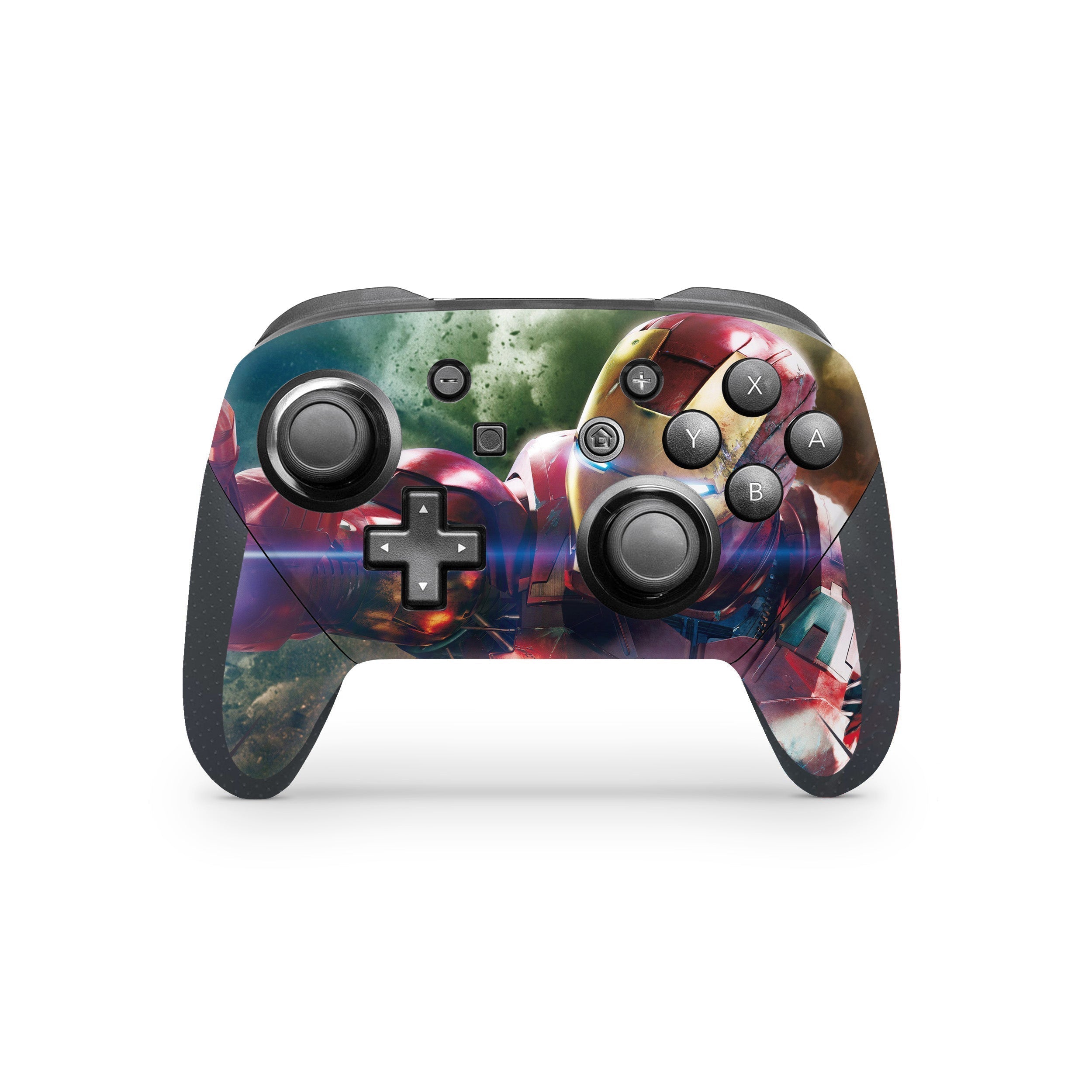Techno Vanguard v10 Nintendo Switch Pro Controller Skin - Comics-inspired design