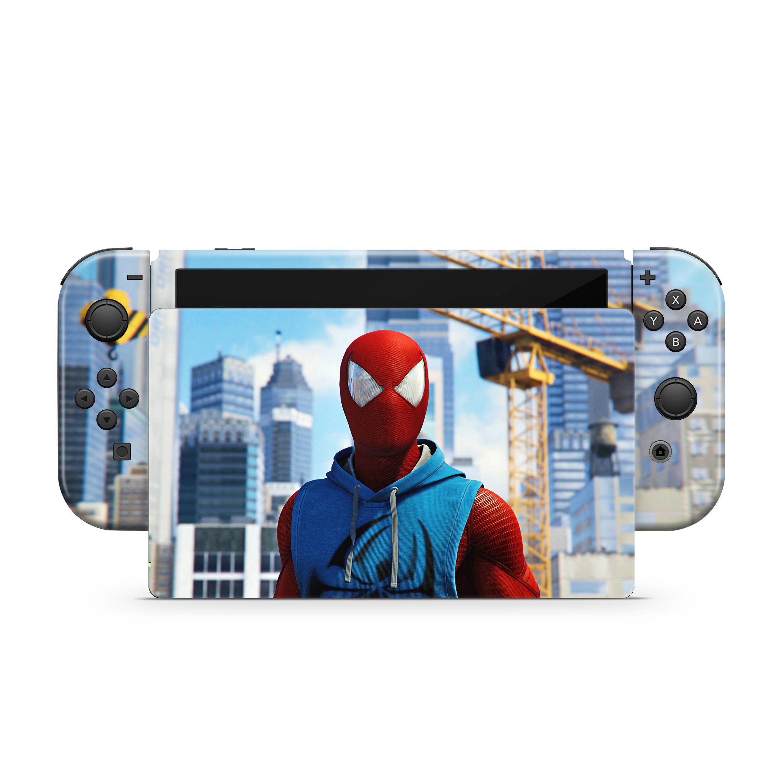 Wall-Crawler v9 Nintendo Switch OLED Skin - Comics-inspired design