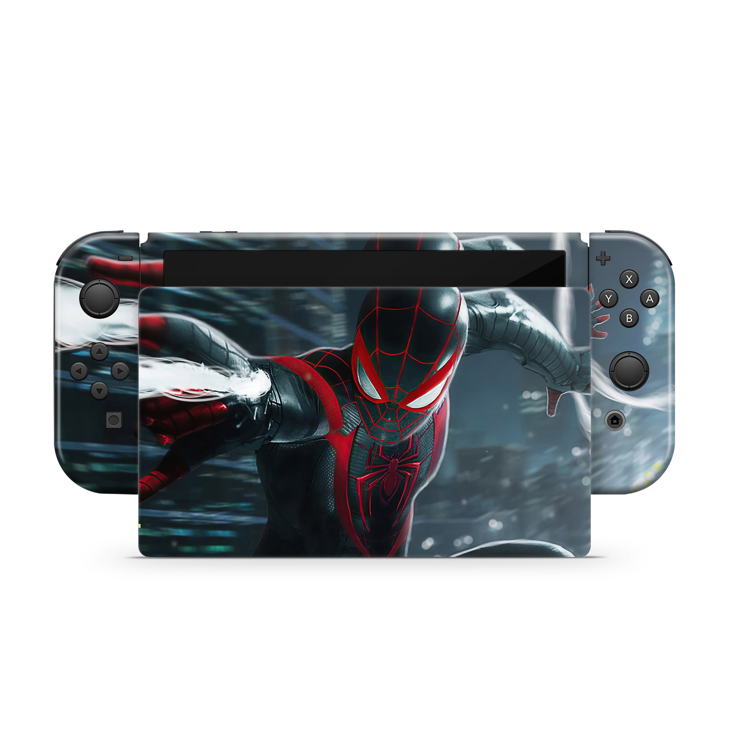 Wall-Crawler v12 Nintendo Switch OLED Skin - Comics-inspired design