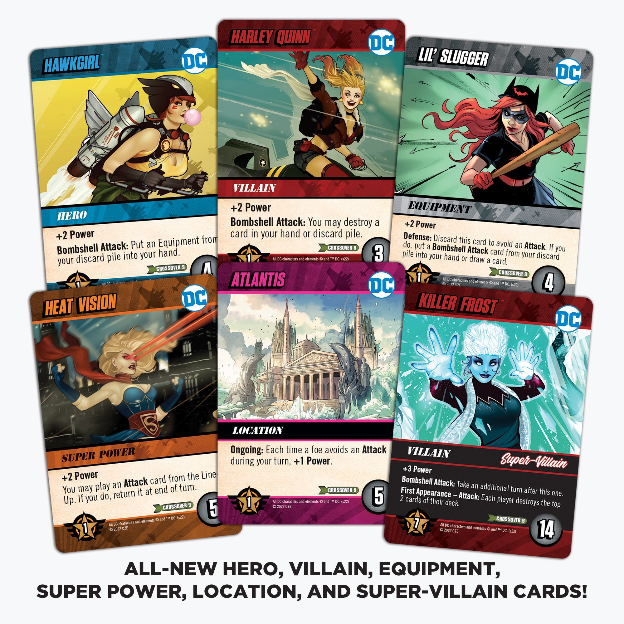 DC Deck-Building Game Crossover Pack 9: DC Bombshells (KICKSTARTER EDITION)