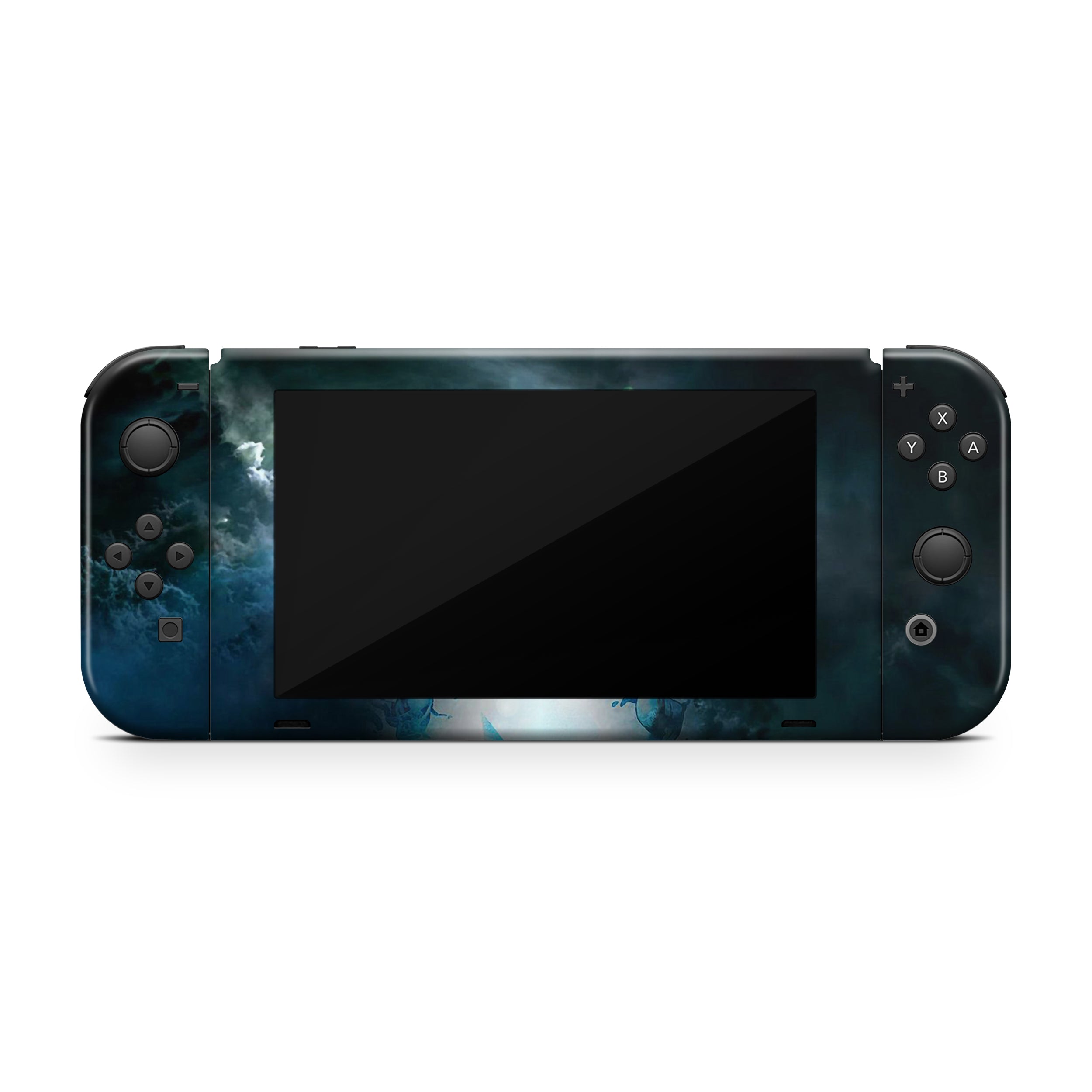 Titan of Doom v3 Nintendo Switch OLED Skin - Comics-inspired design