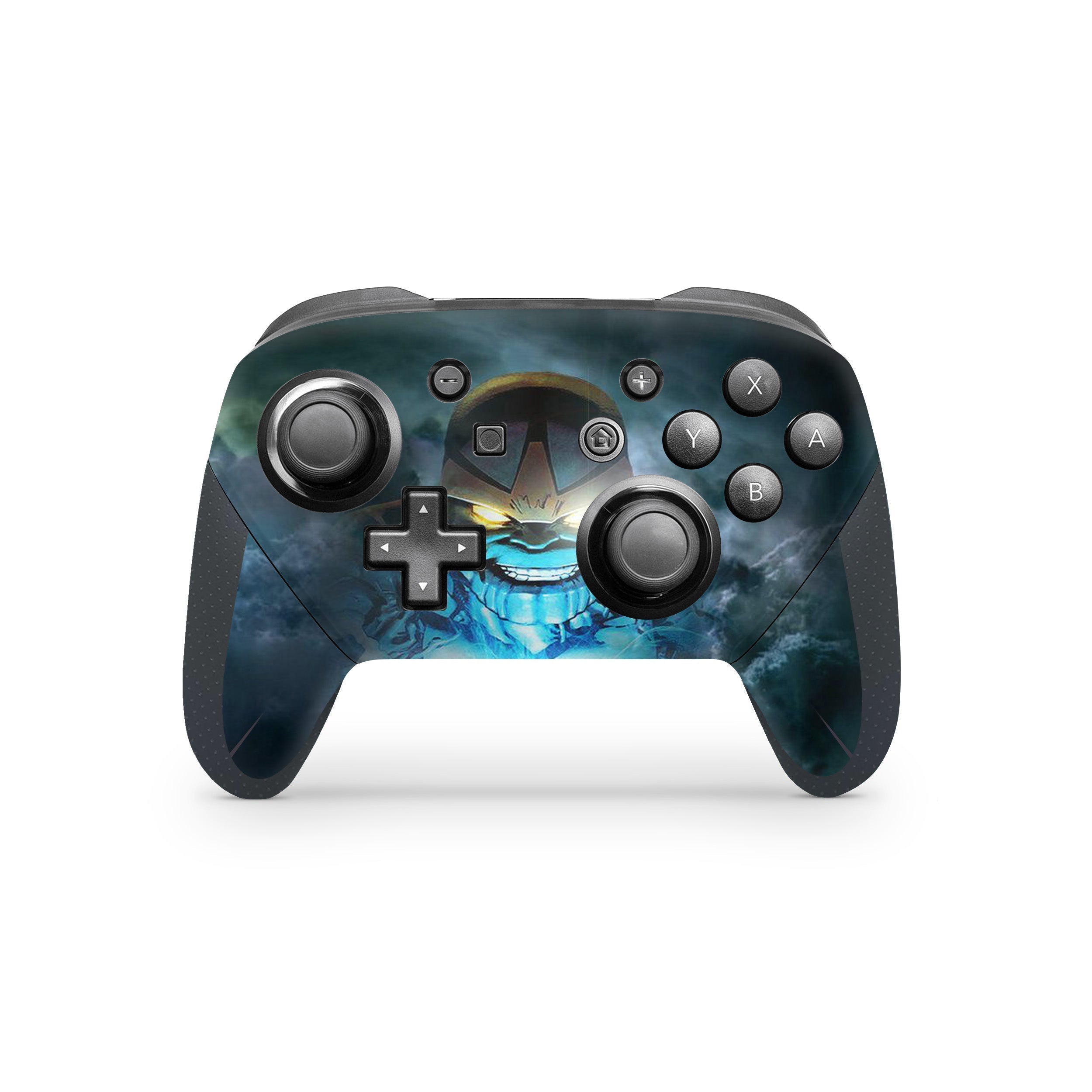 Titan of Doom v3 Nintendo Switch Pro Controller Skin - Comics-inspired design