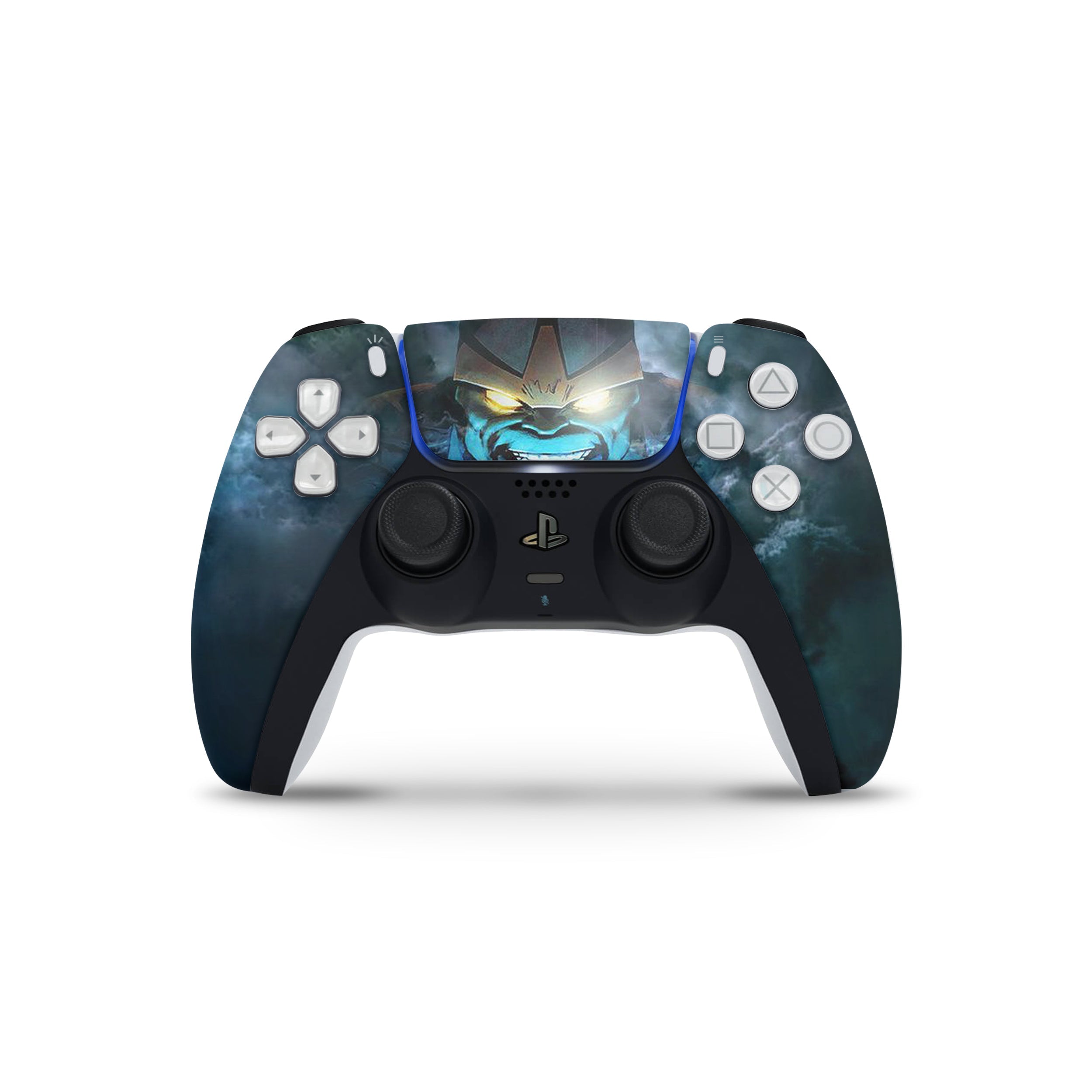 Titan of Doom v3 PS5 Controller Skin - Comics-inspired design