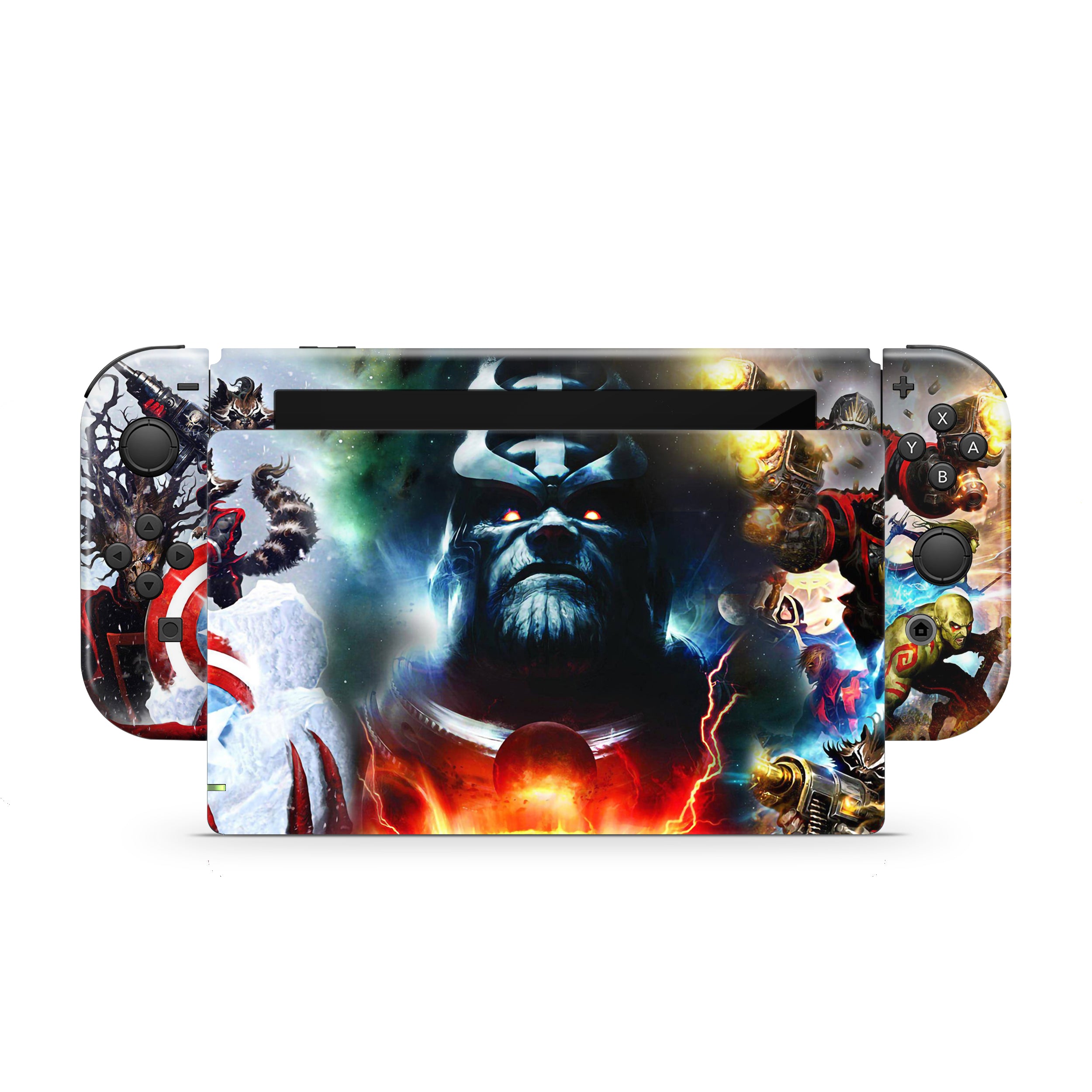 Titan of Doom v4 Nintendo Switch Skin - Comics-inspired design