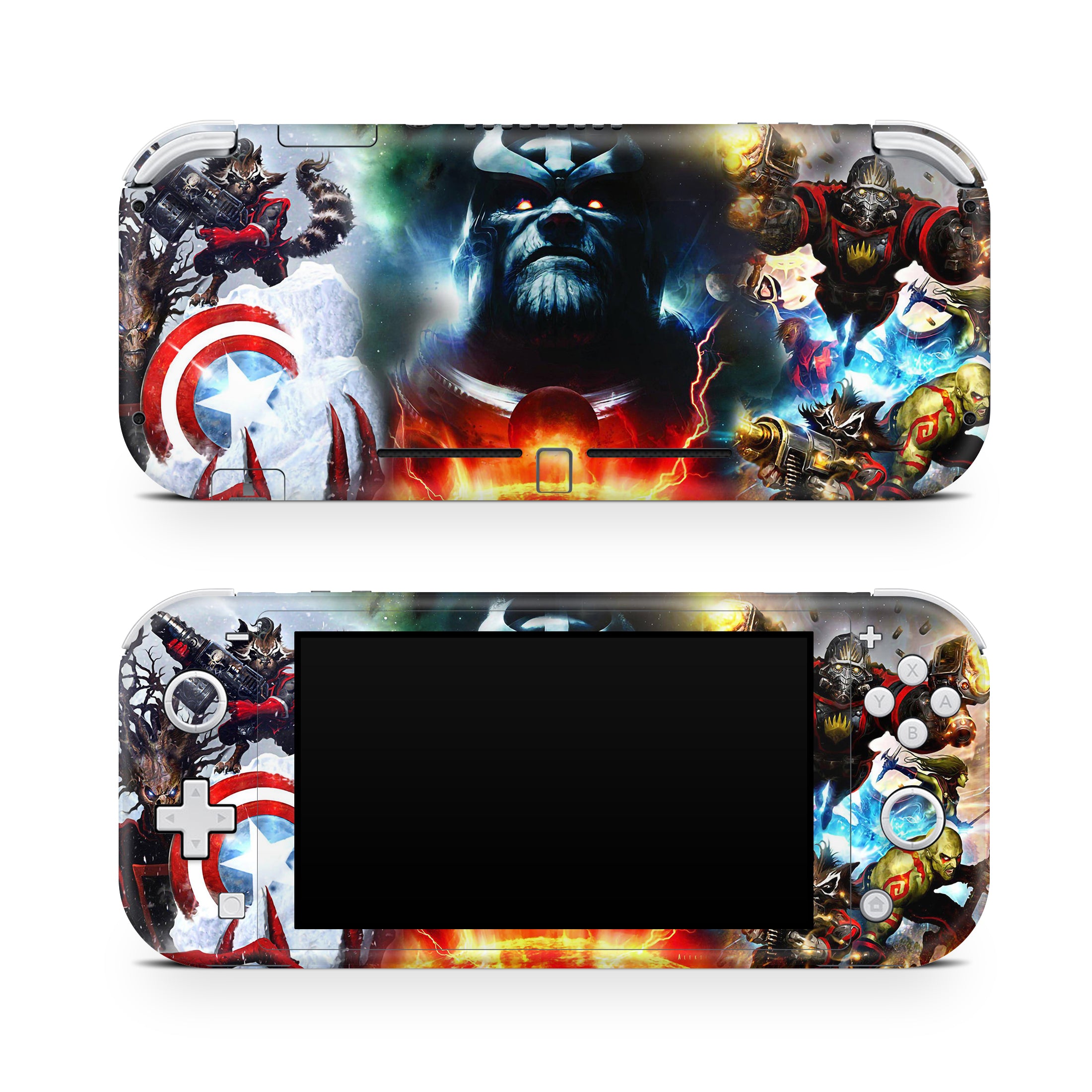 Titan of Doom v4 Nintendo Switch Lite Skin - Comics-inspired design