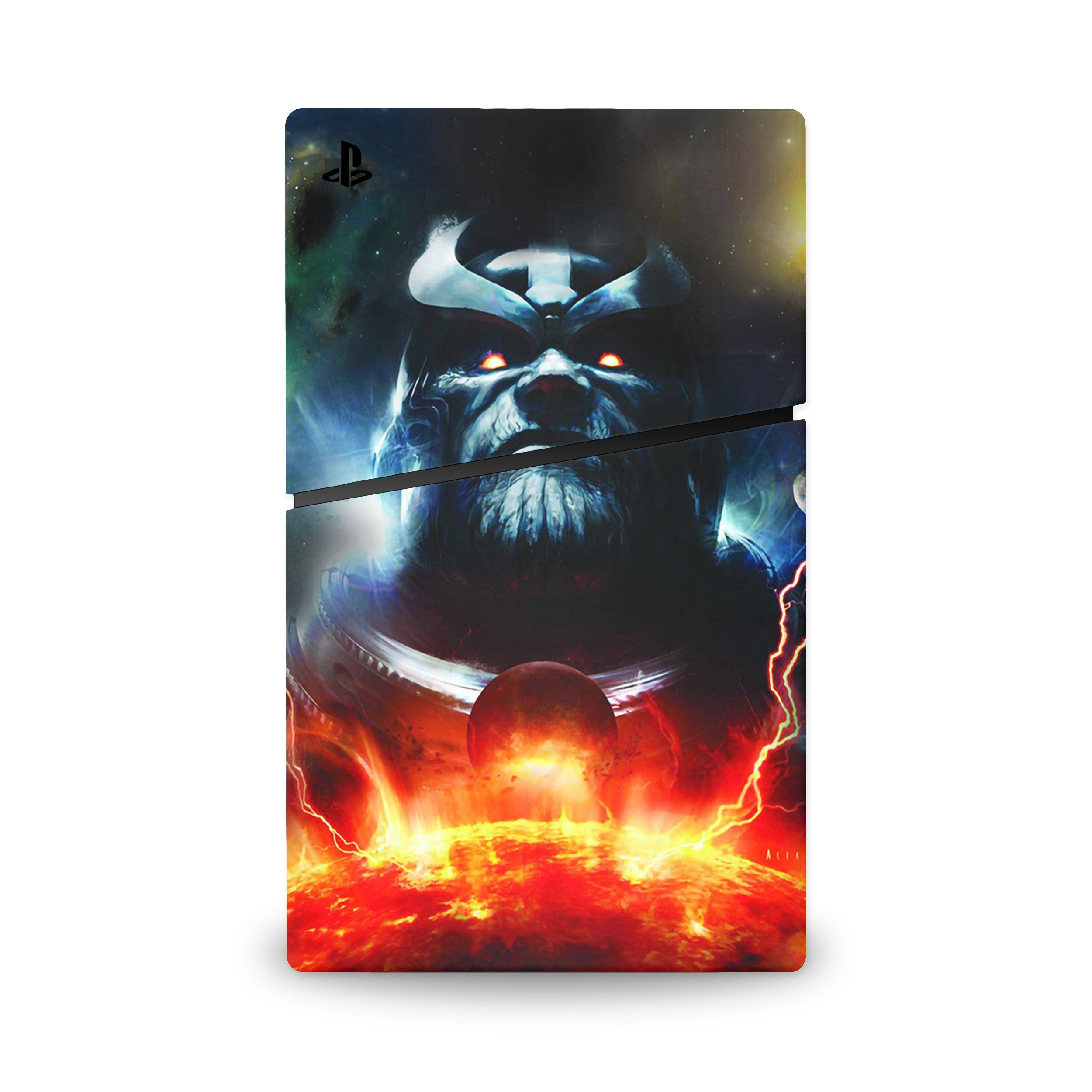Titan of Doom v4 PS5 Slim Skin - Comics-inspired design
