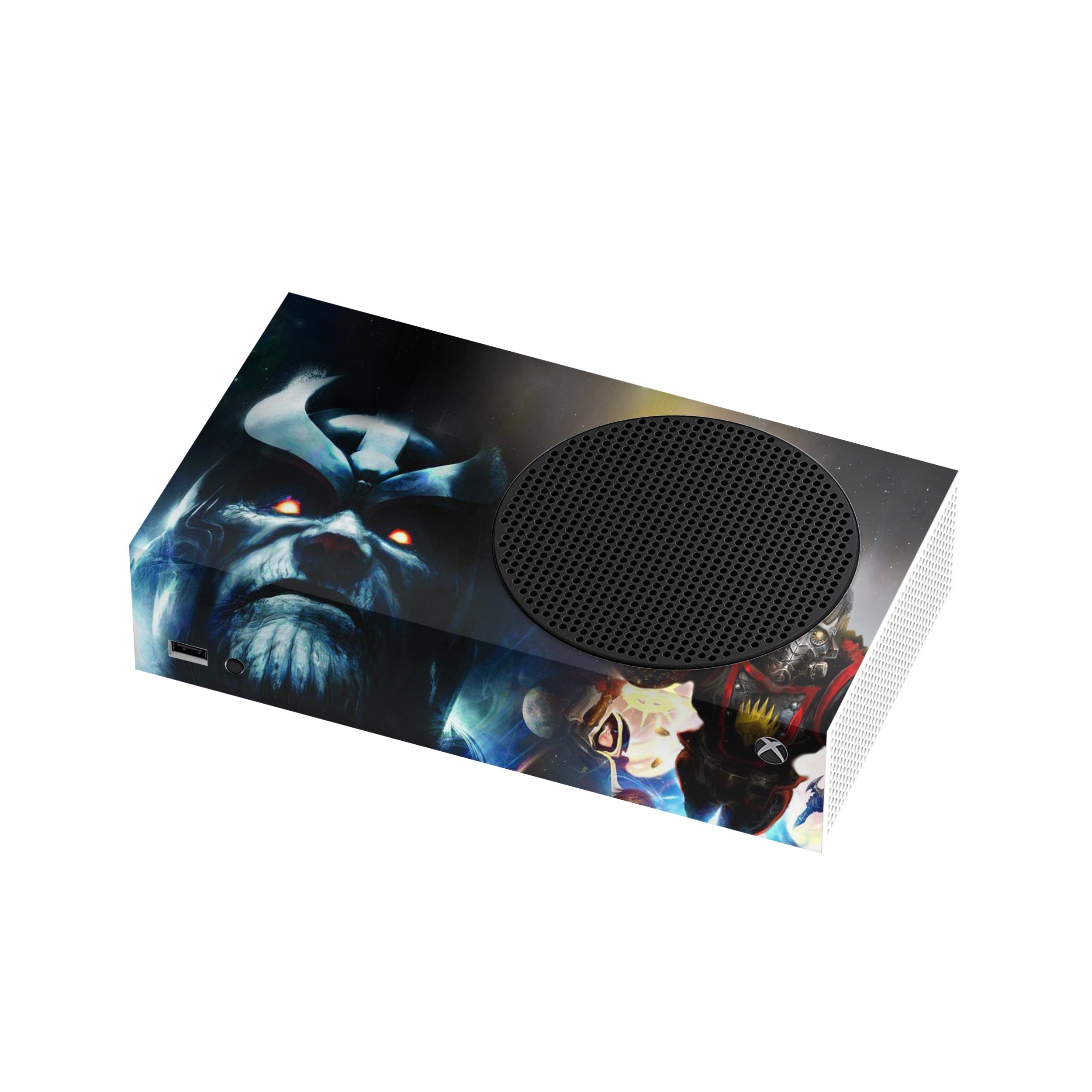 Titan of Doom v4 Xbox Series S Skin - Comics-inspired design