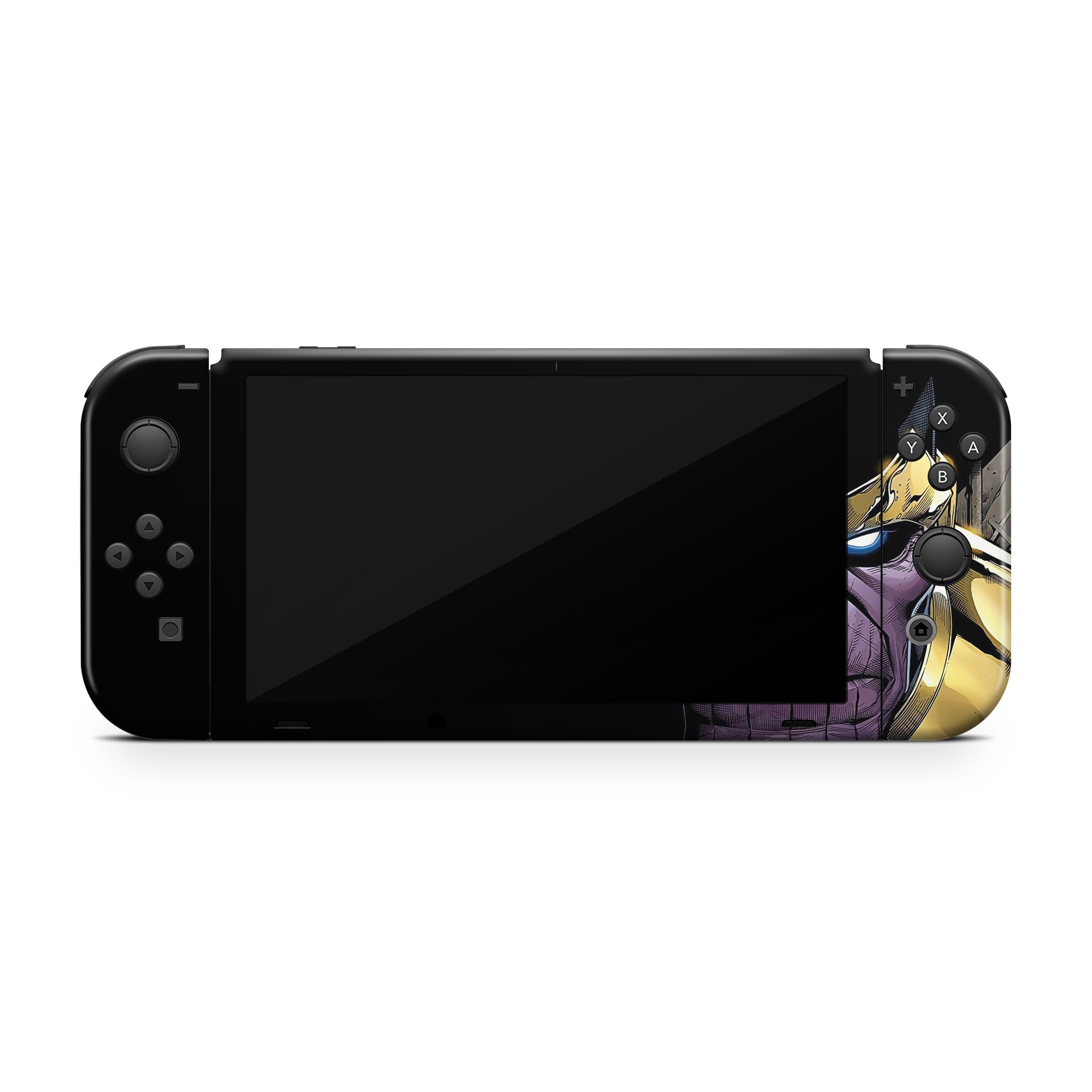 Titan of Doom v5 Nintendo Switch OLED Skin - Comics-inspired design