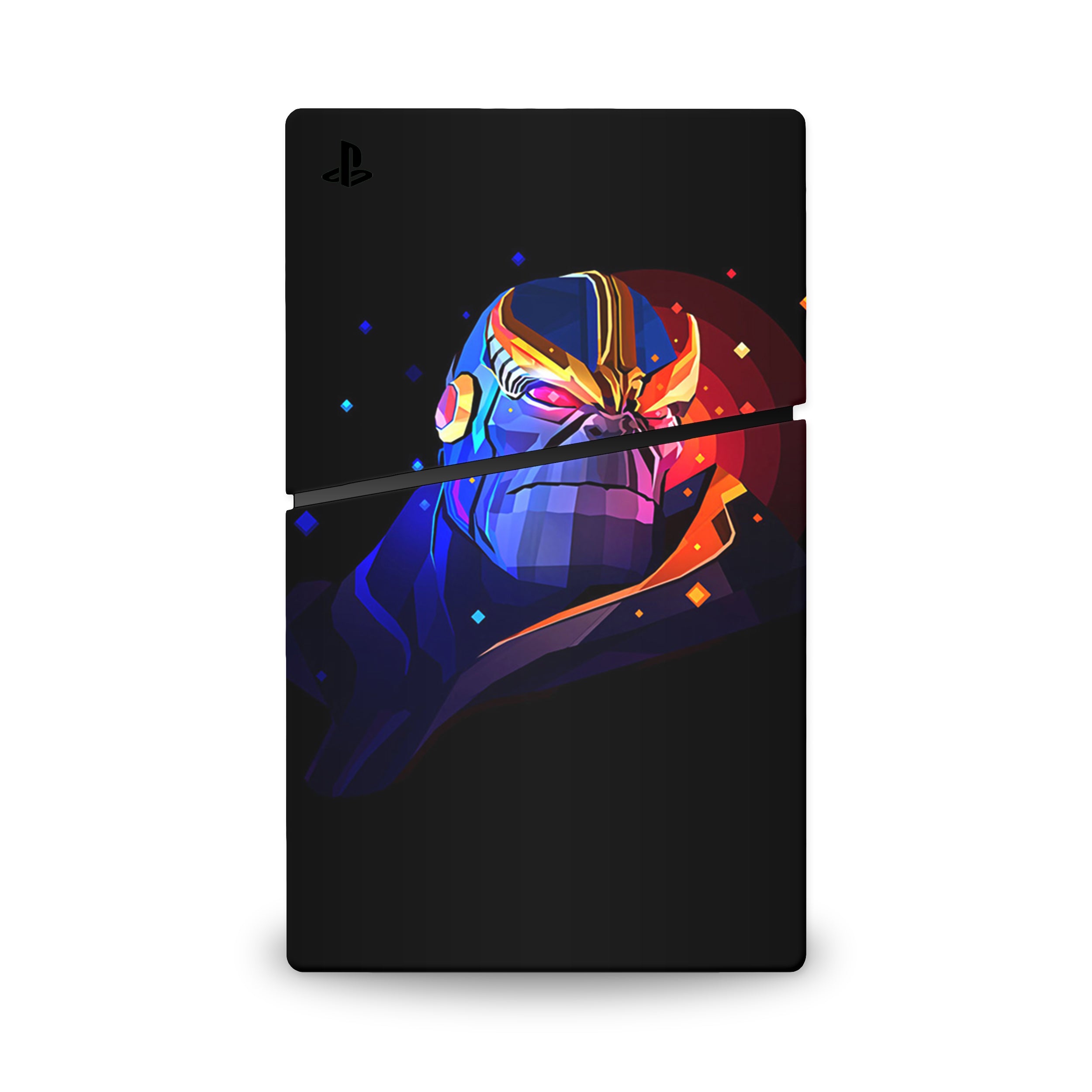 Titan of Doom v7 PS5 Slim Skin - Comics-inspired design