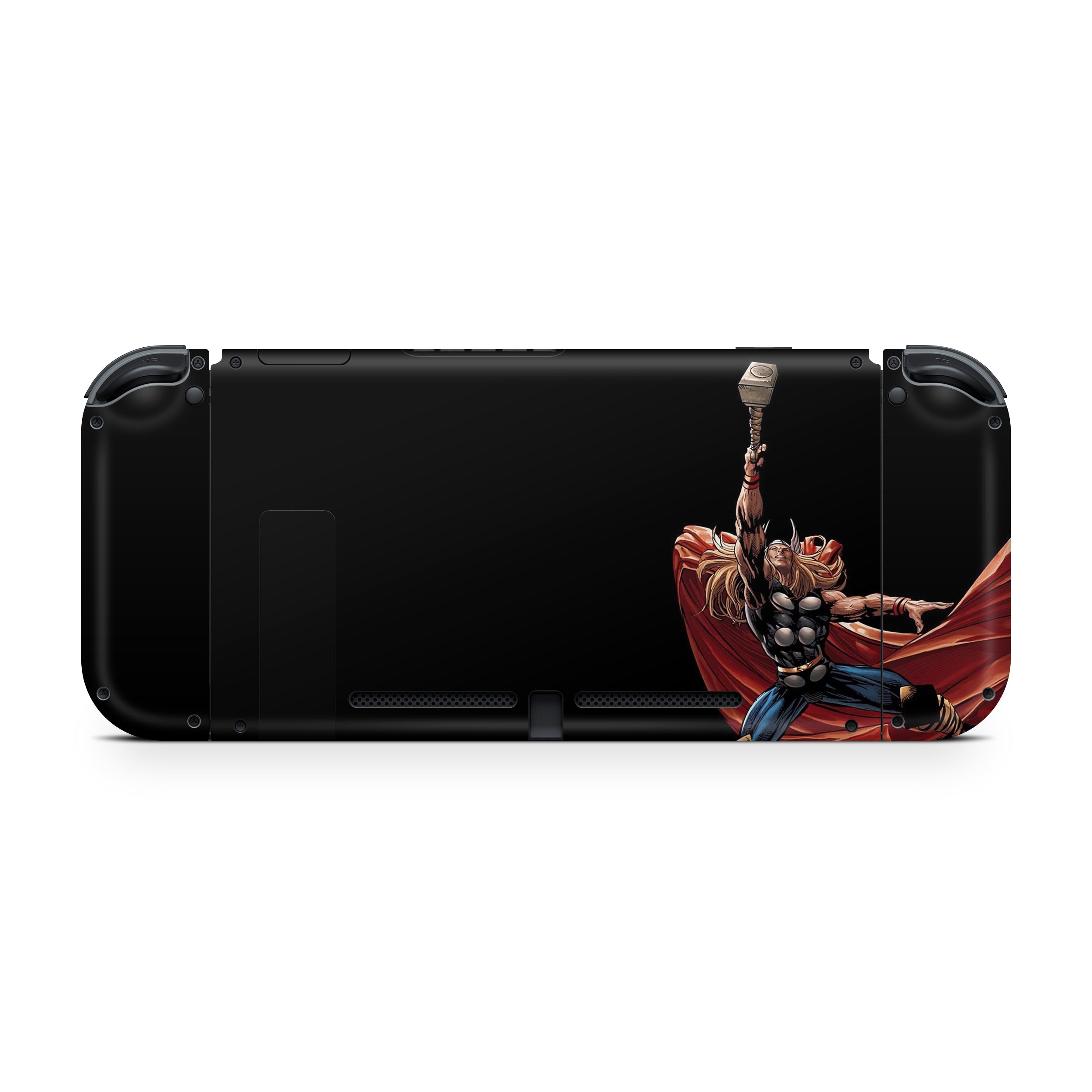 Thunder God v2 Nintendo Switch OLED Skin - Comics-inspired design