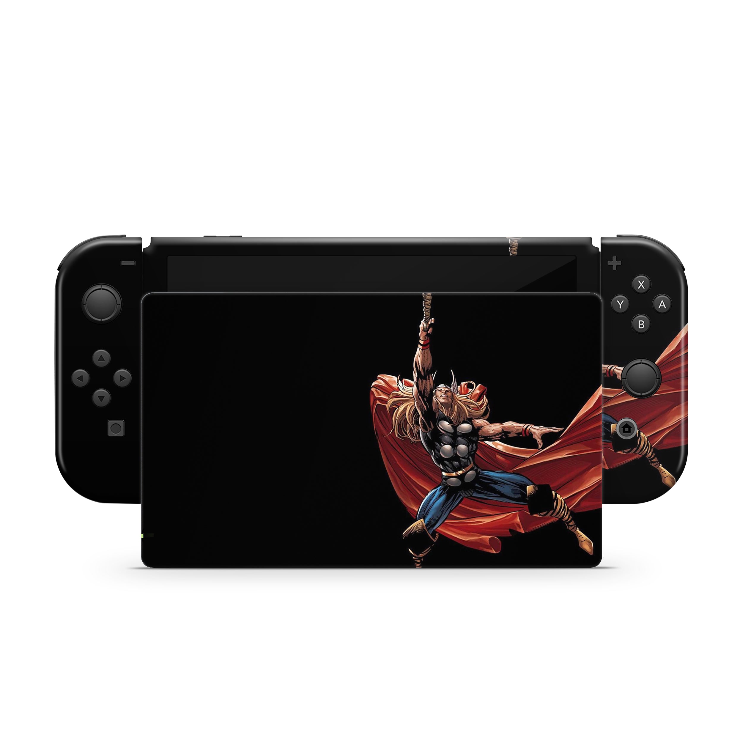 Thunder God v2 Nintendo Switch OLED Skin - Comics-inspired design