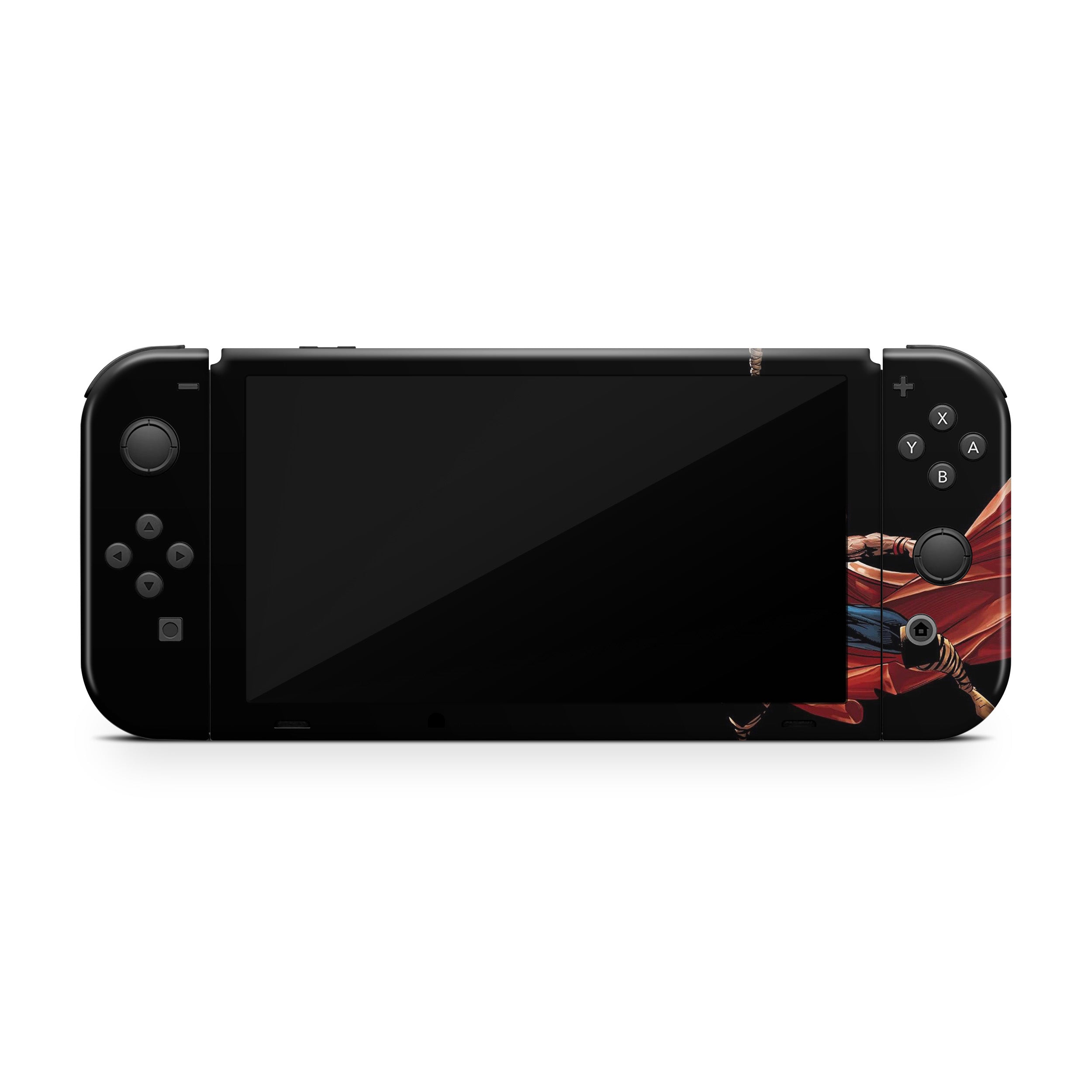 Thunder God v2 Nintendo Switch OLED Skin - Comics-inspired design
