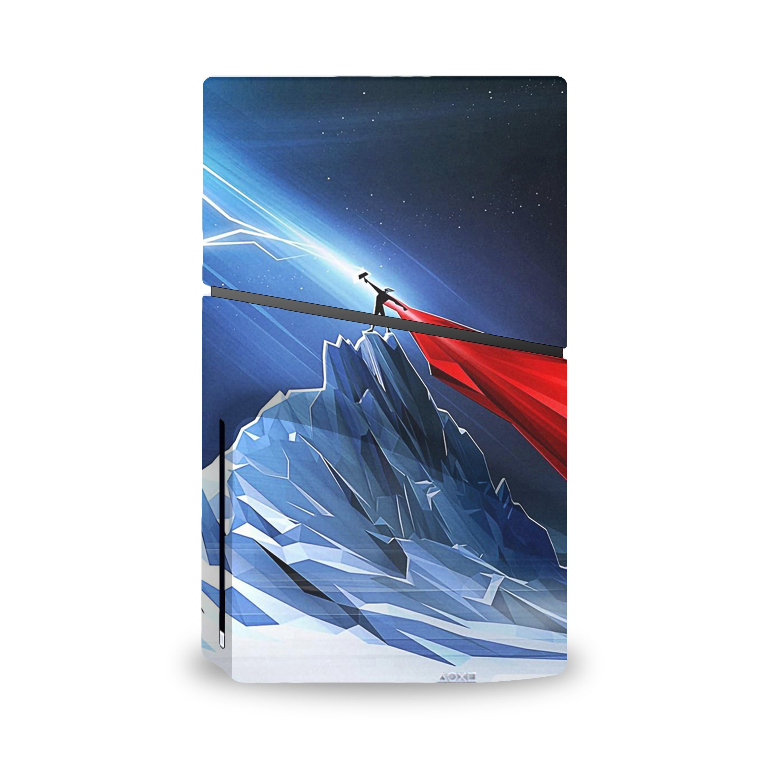 Thunder God v3 PS5 Slim Skin - Comics-inspired design
