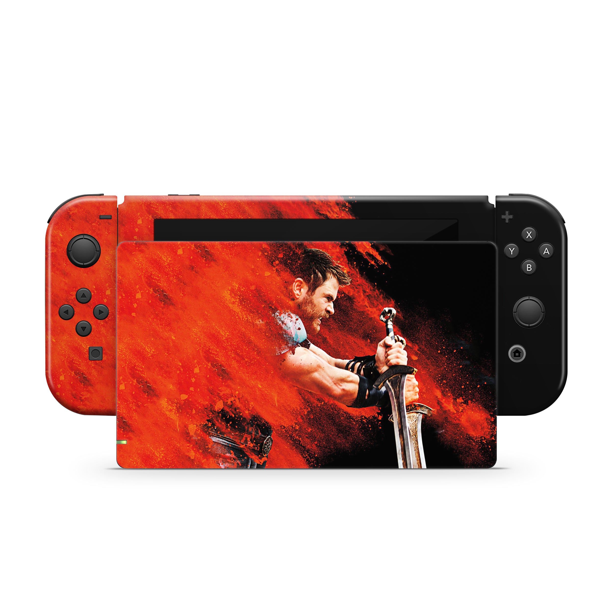 Thunder God v5 Nintendo Switch Skin - Comics-inspired design