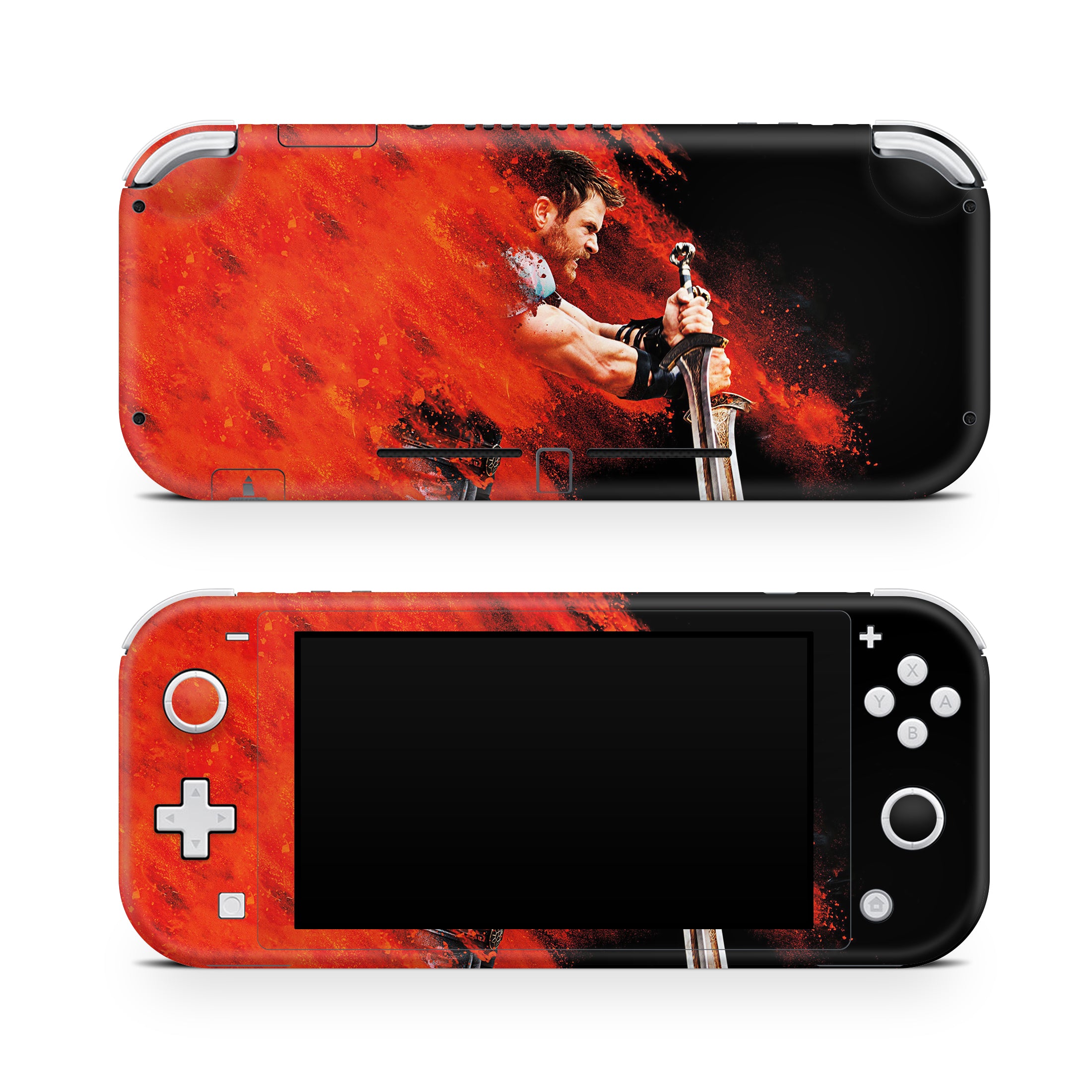 Thunder God v5 Nintendo Switch Lite Skin - Comics-inspired design