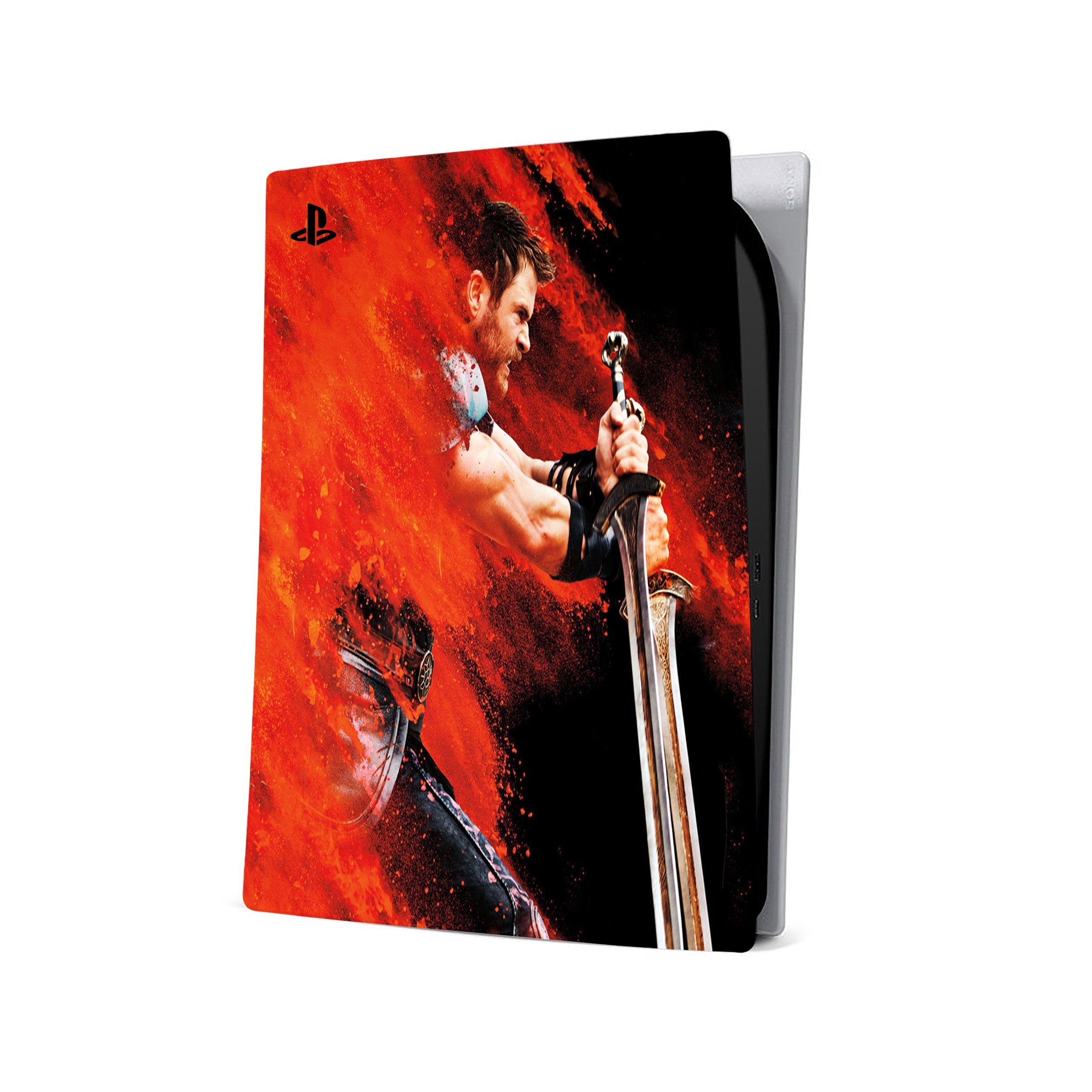 Thunder God v5 PS5 Digital Skin - Comics-inspired design