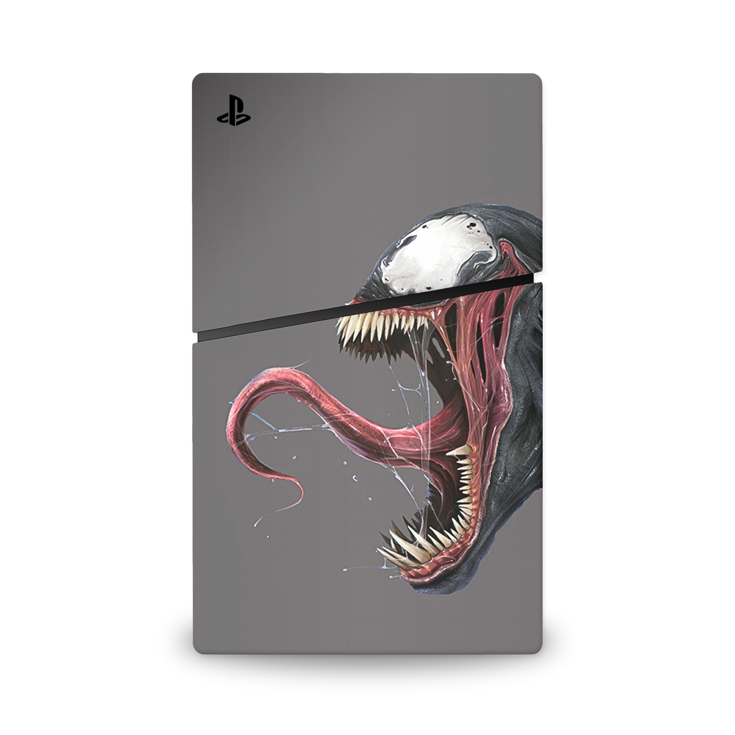 Dark Symbiote v1 PS5 Slim Digital Skin - Comics-inspired design