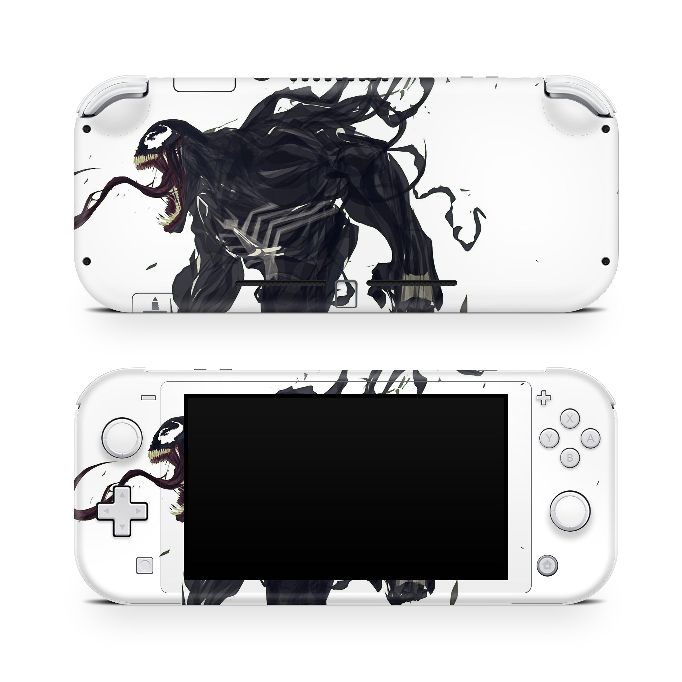 Dark Symbiote v3 Nintendo Switch Lite Skin - Comics-inspired design