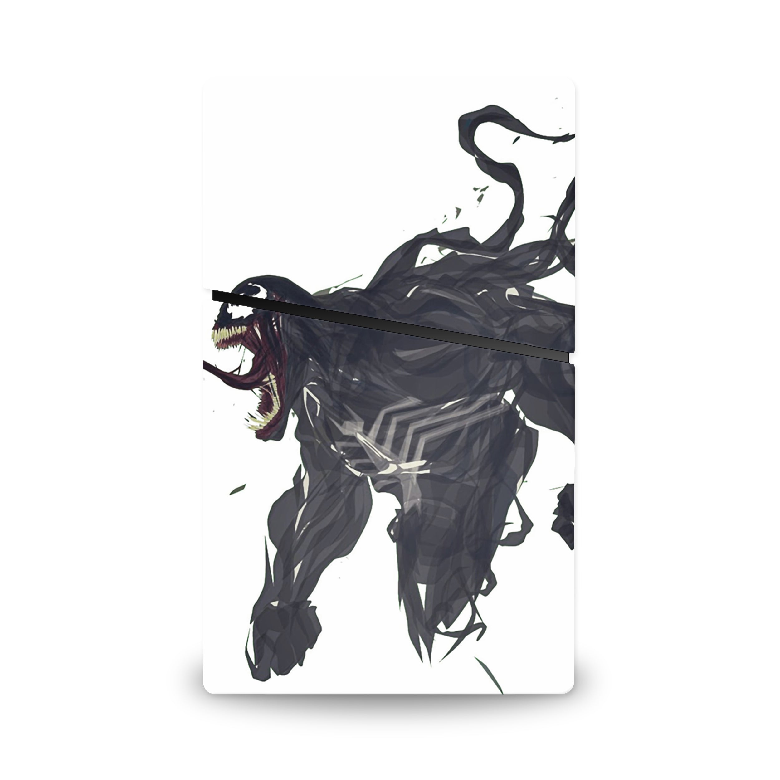 Dark Symbiote v3 PS5 Slim Digital Skin - Comics-inspired design