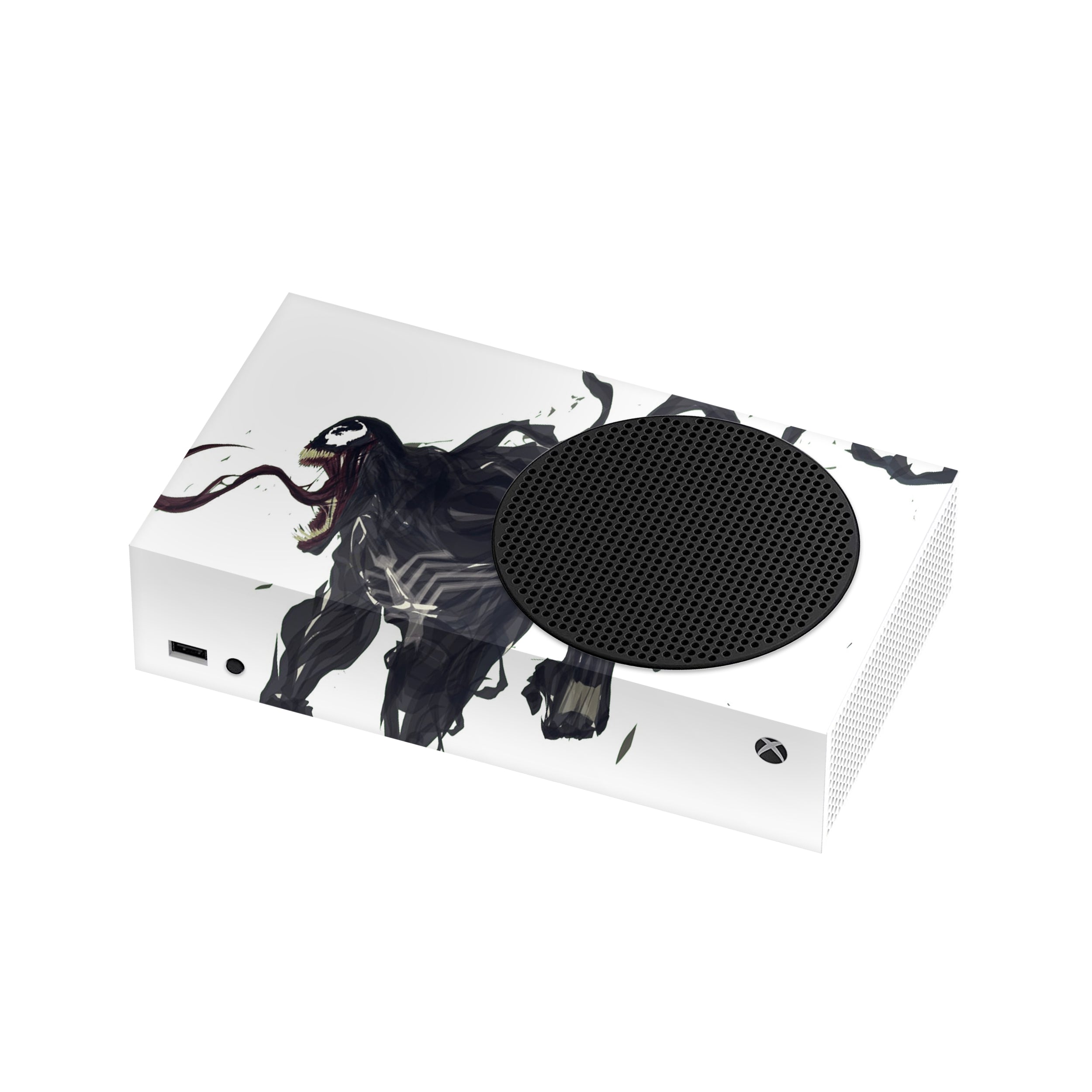 Dark Symbiote v3 Xbox Series S Skin - Comics-inspired design