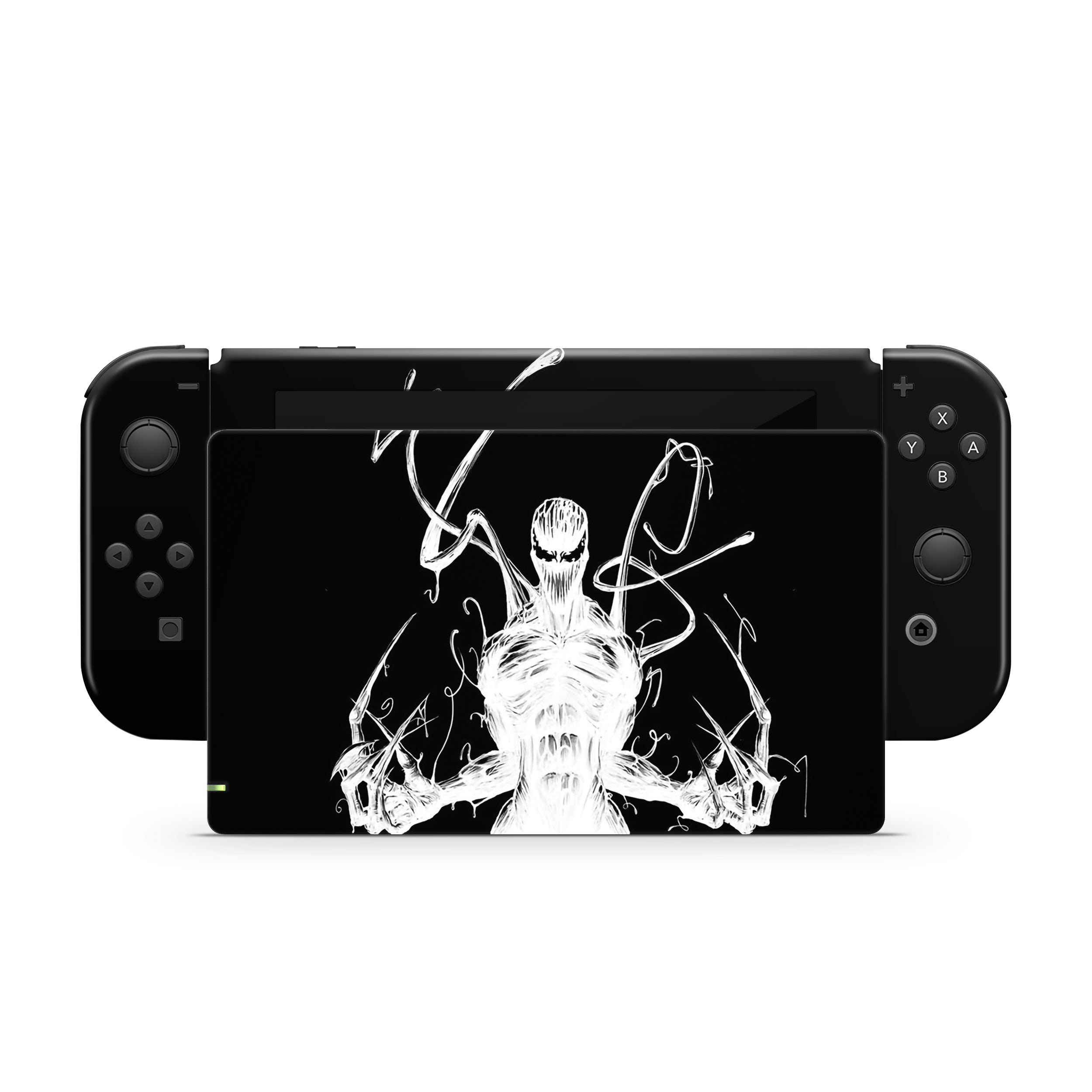 Dark Symbiote v4 Nintendo Switch Skin - Comics-inspired design