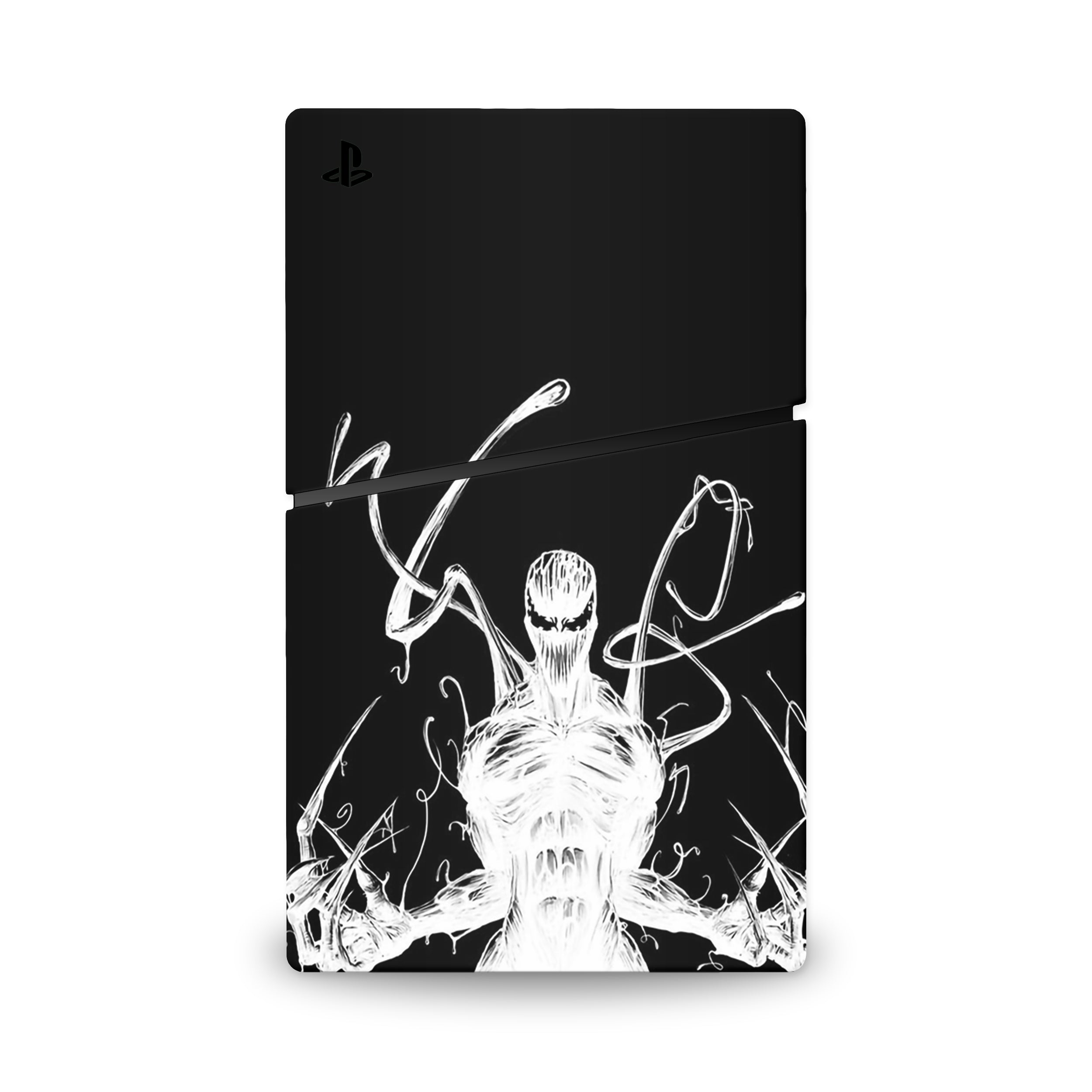 Dark Symbiote v4 PS5 Slim Digital Skin - Comics-inspired design