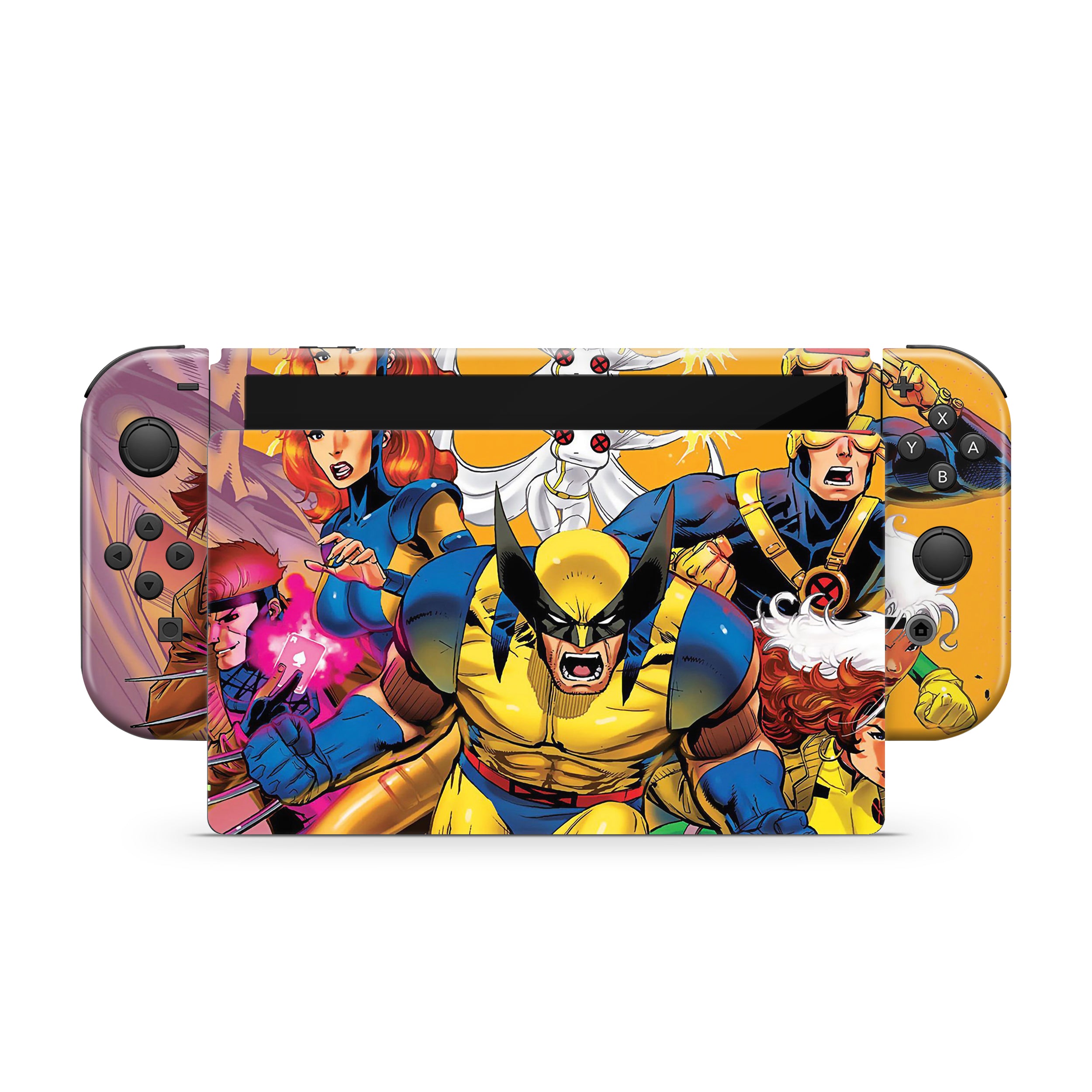Mutant Warriors v1 Nintendo Switch OLED Skin - Comics-inspired design