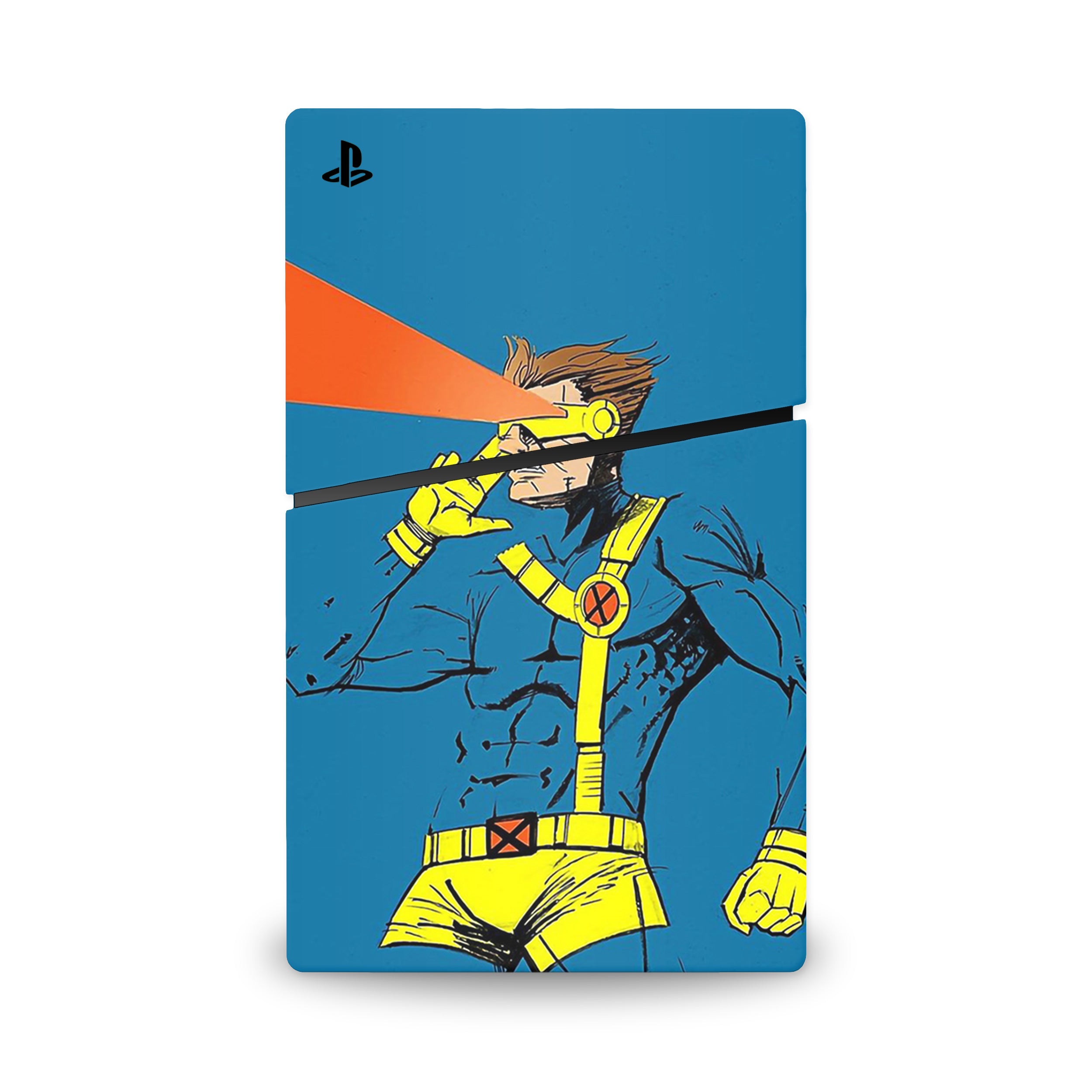 Optical Blast v2 PS5 Slim Digital Skin - Comics-inspired design