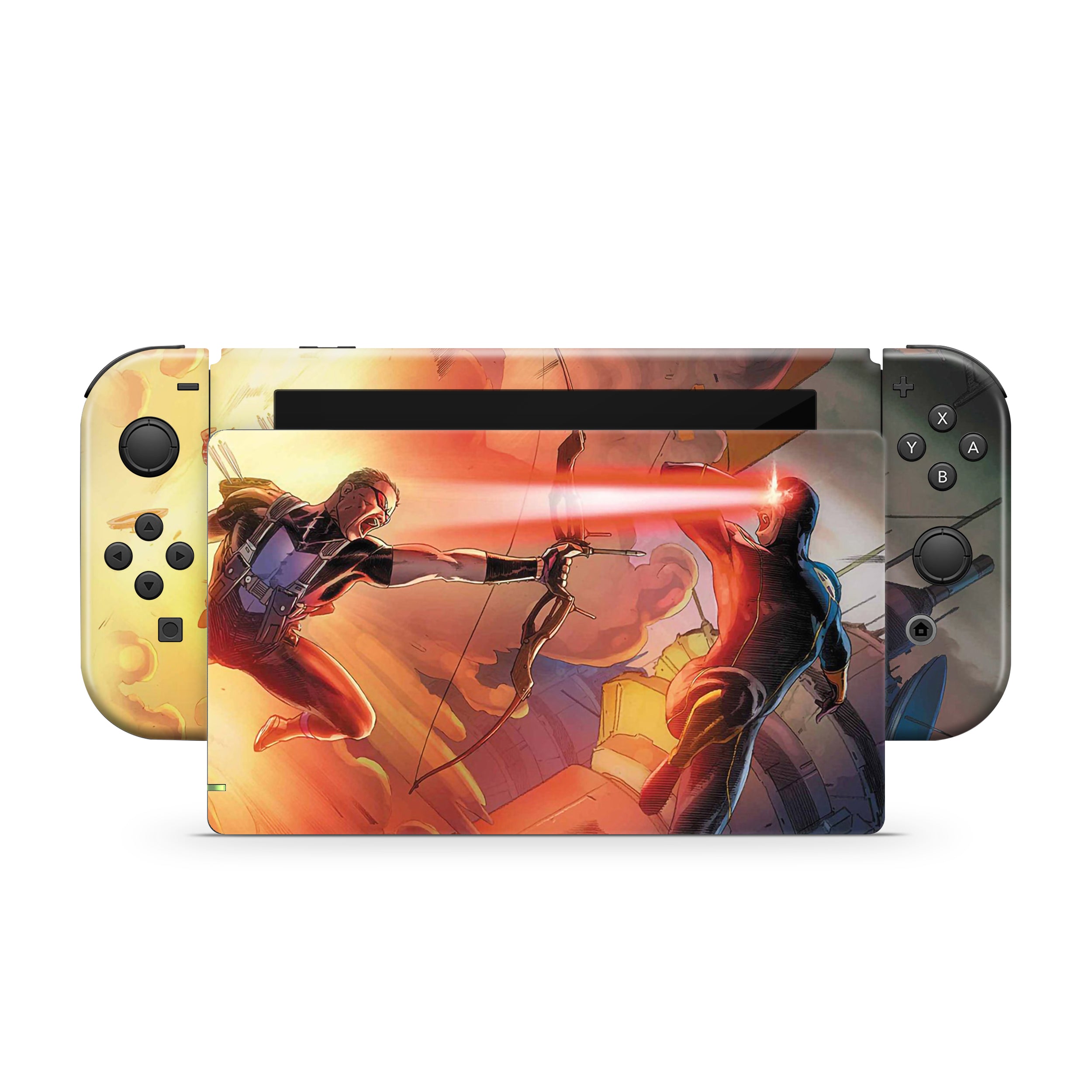 Optical Blast v3 Nintendo Switch Skin - Comics-inspired design